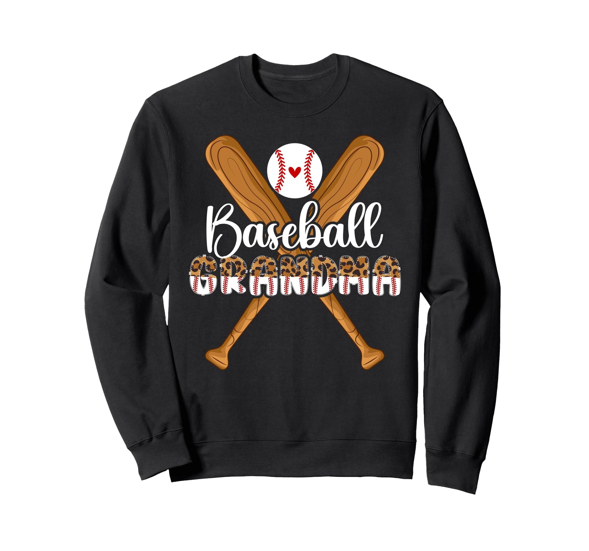 Baseball Grandma Baseball Player Sweatshirt - Unique Graphic for Adults - T-Shirt, Sweatshirt, Hoodie