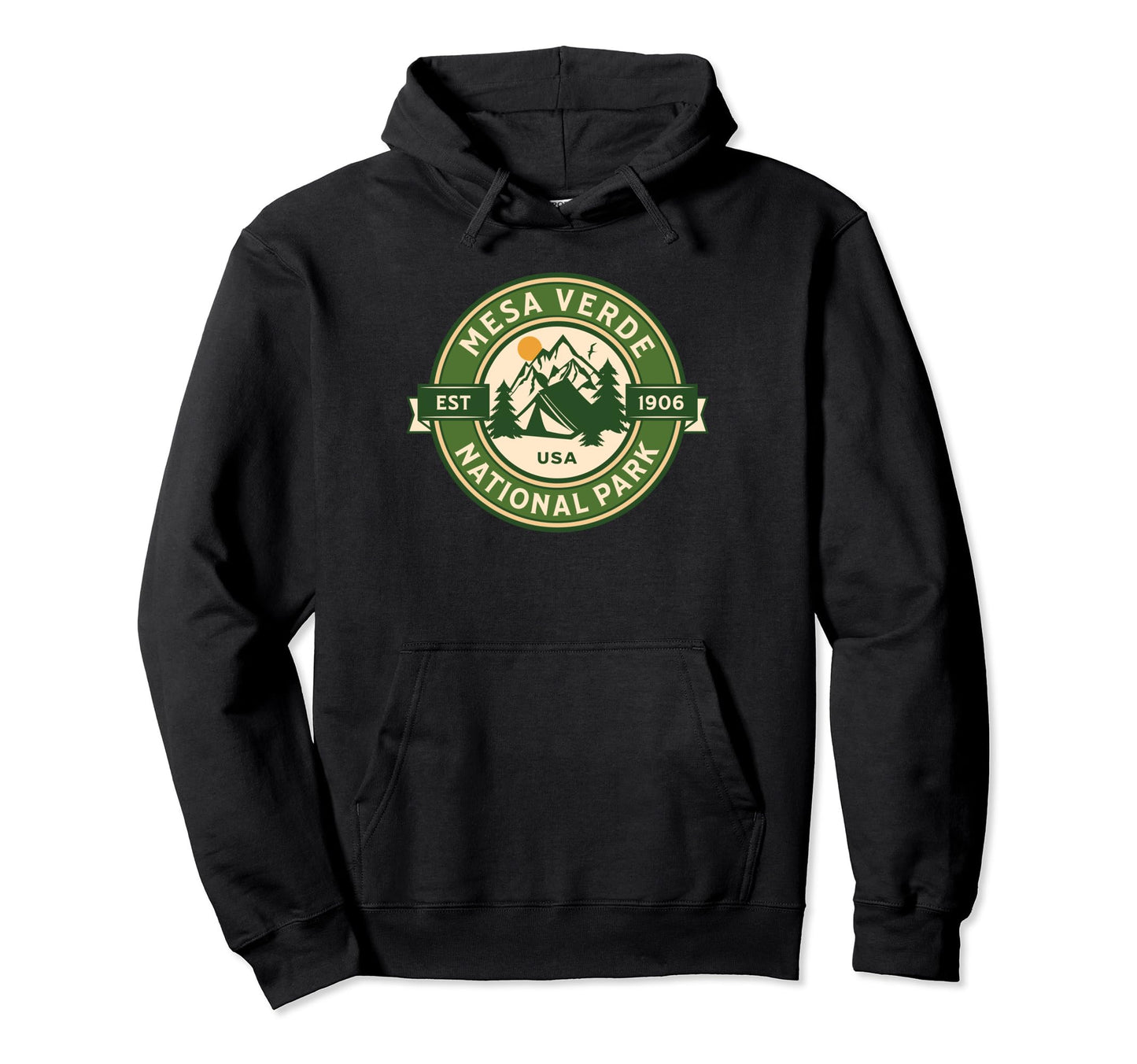 Mesa Verde National Park Colorado Hoodie - Custom Art Print for Adults - T-Shirt, Sweatshirt, Hoodie