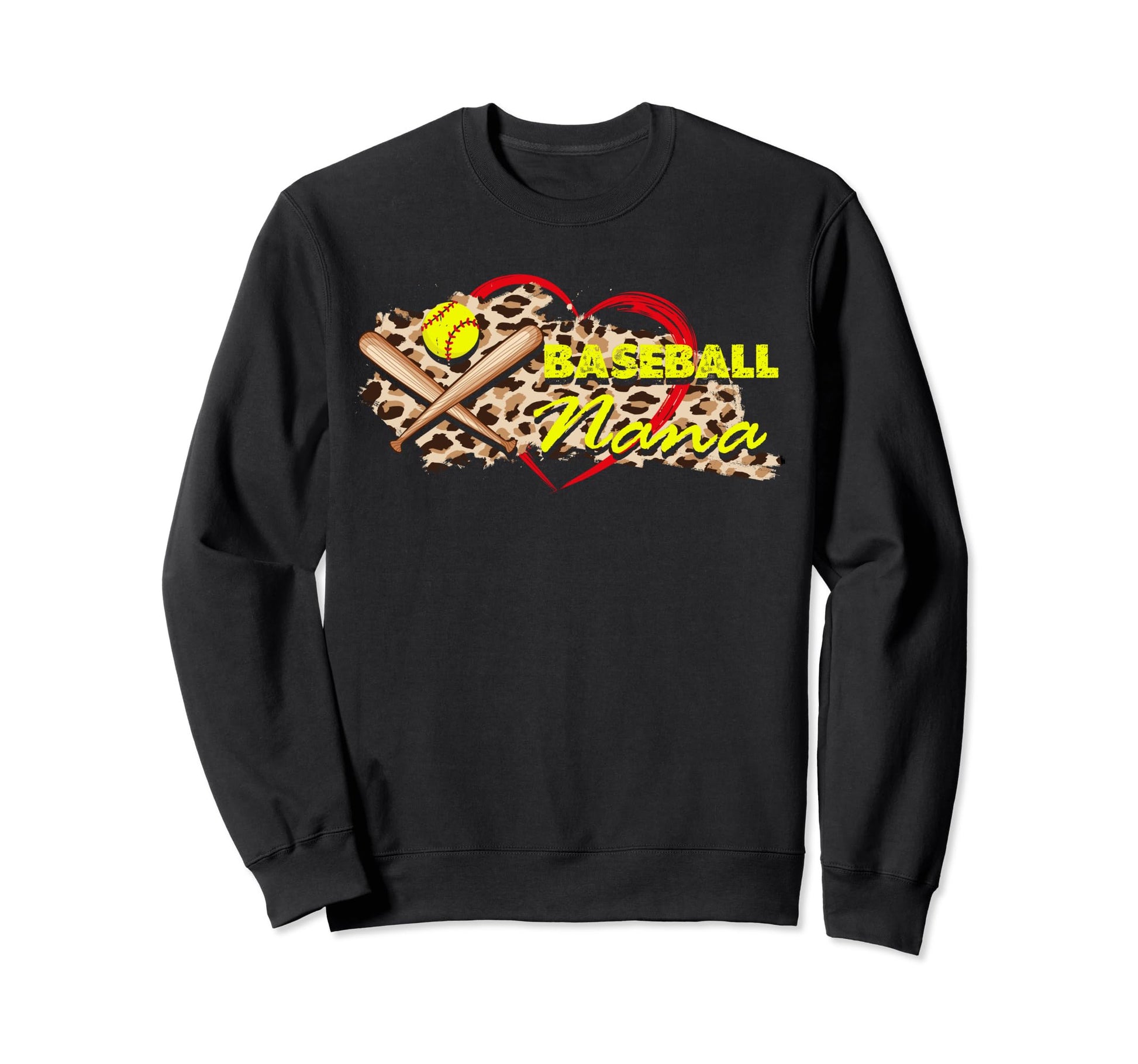 Baseball Nana Grandma Mothers Day Sweatshirt - Novelty Apparel Men Women - T-Shirt, Sweatshirt, Hoodie