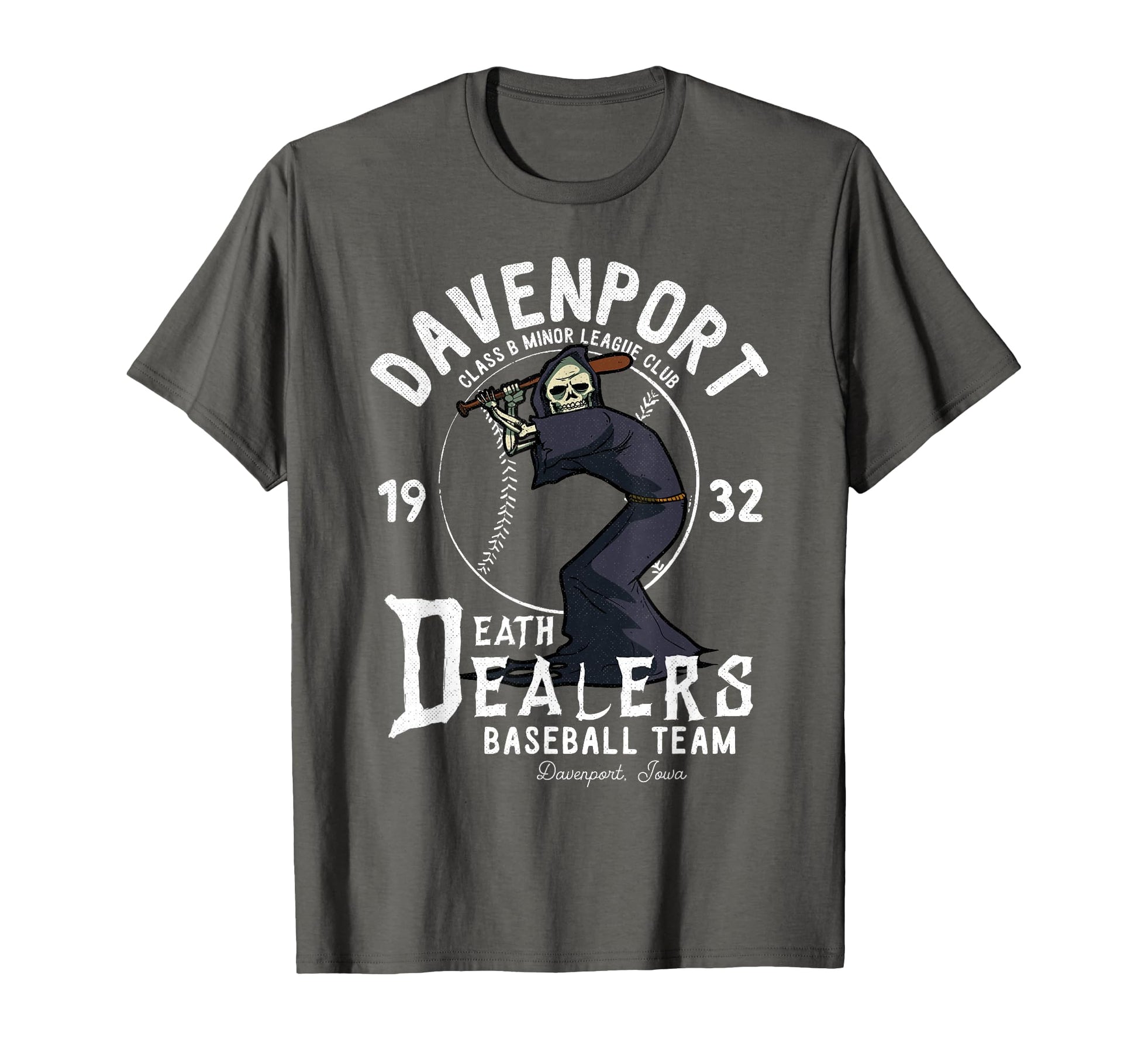 Davenport Death Dealers Minor League T-Shirt - Unique Graphic Unisex - T-Shirt, Sweatshirt, Hoodie