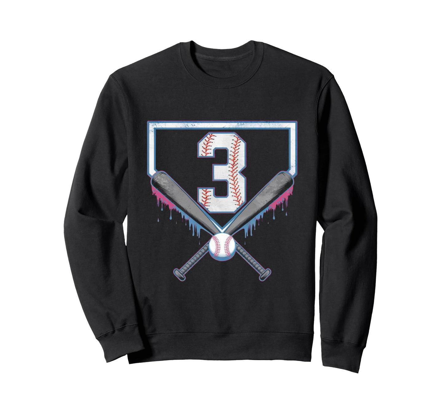 Sprinkle 3Th Birthday Baseball Home Sweatshirt - Unique Graphic for Adults - T-Shirt, Sweatshirt, Hoodie