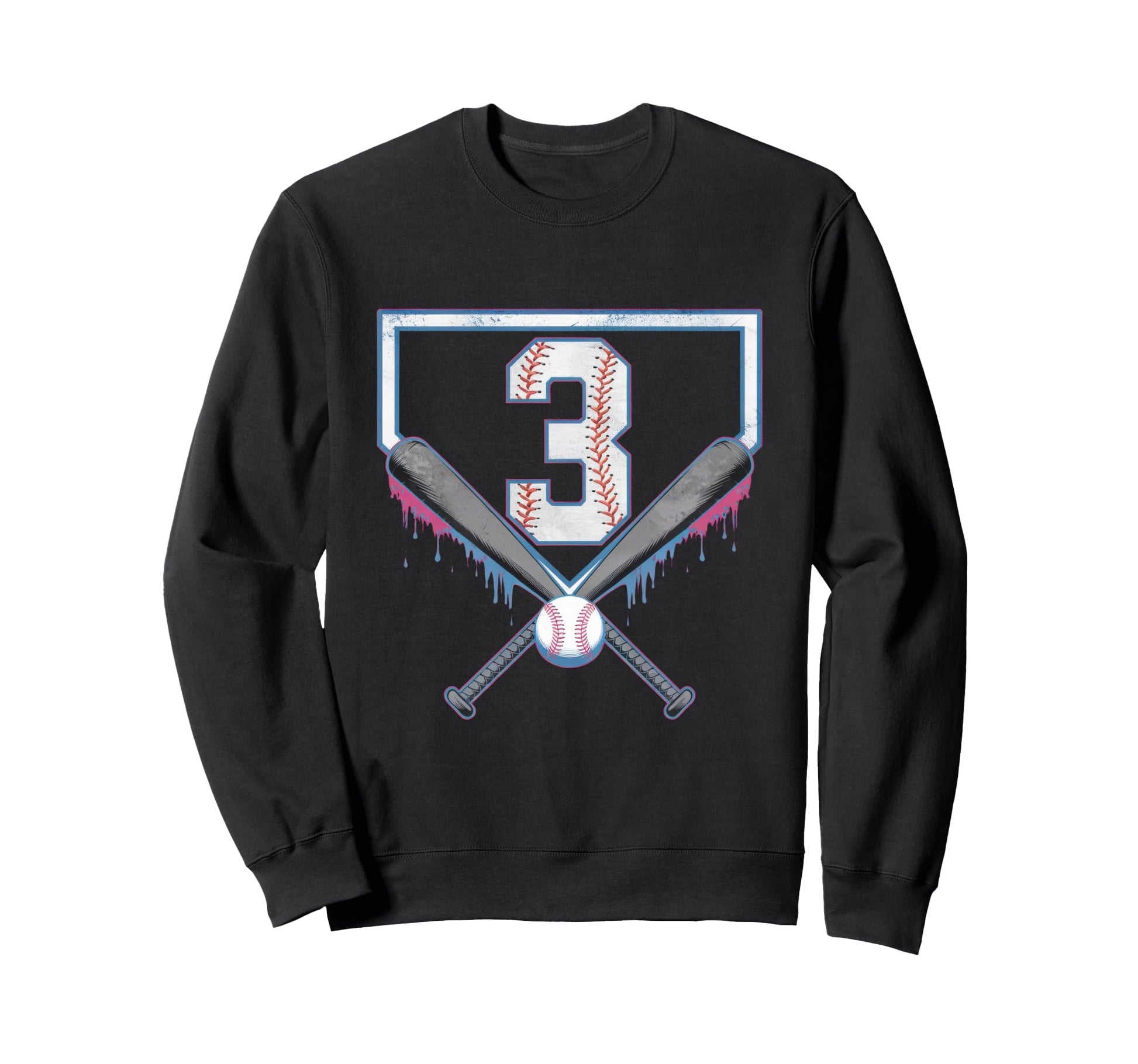 Sprinkle 3Th Birthday Baseball Home Sweatshirt - Unique Graphic for Adults - T-Shirt, Sweatshirt, Hoodie