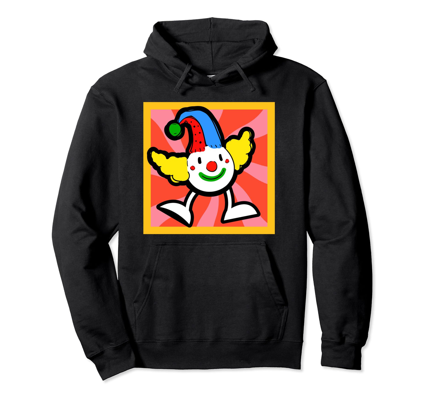 Strange Clown Feet Circus Weirdcore Y2K Hoodie - Graphic Print Men Women - T-Shirt, Sweatshirt, Hoodie