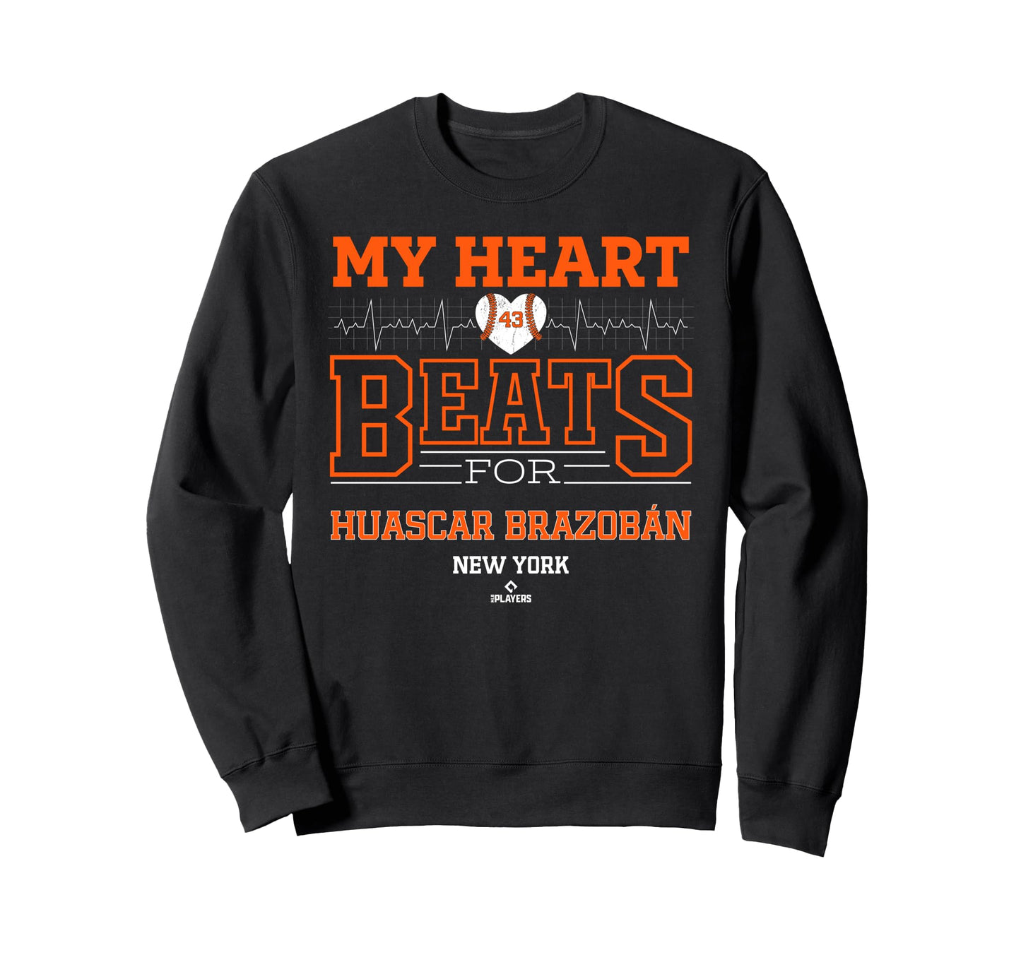 My Heart Beats Huascar Brazob N Sweatshirt - Streetwear Style for Adults - T-Shirt, Sweatshirt, Hoodie
