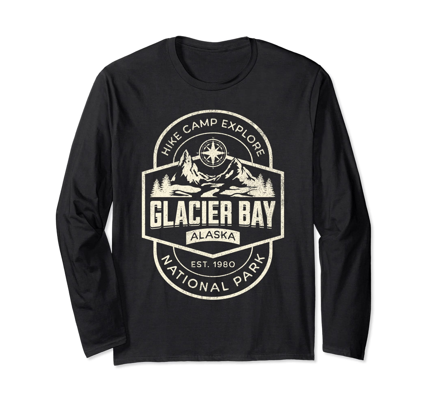 Glacier Bay National Park Alaska Usa T-Shirt - Casual Everyday Wear Unisex - T-Shirt, Sweatshirt, Hoodie