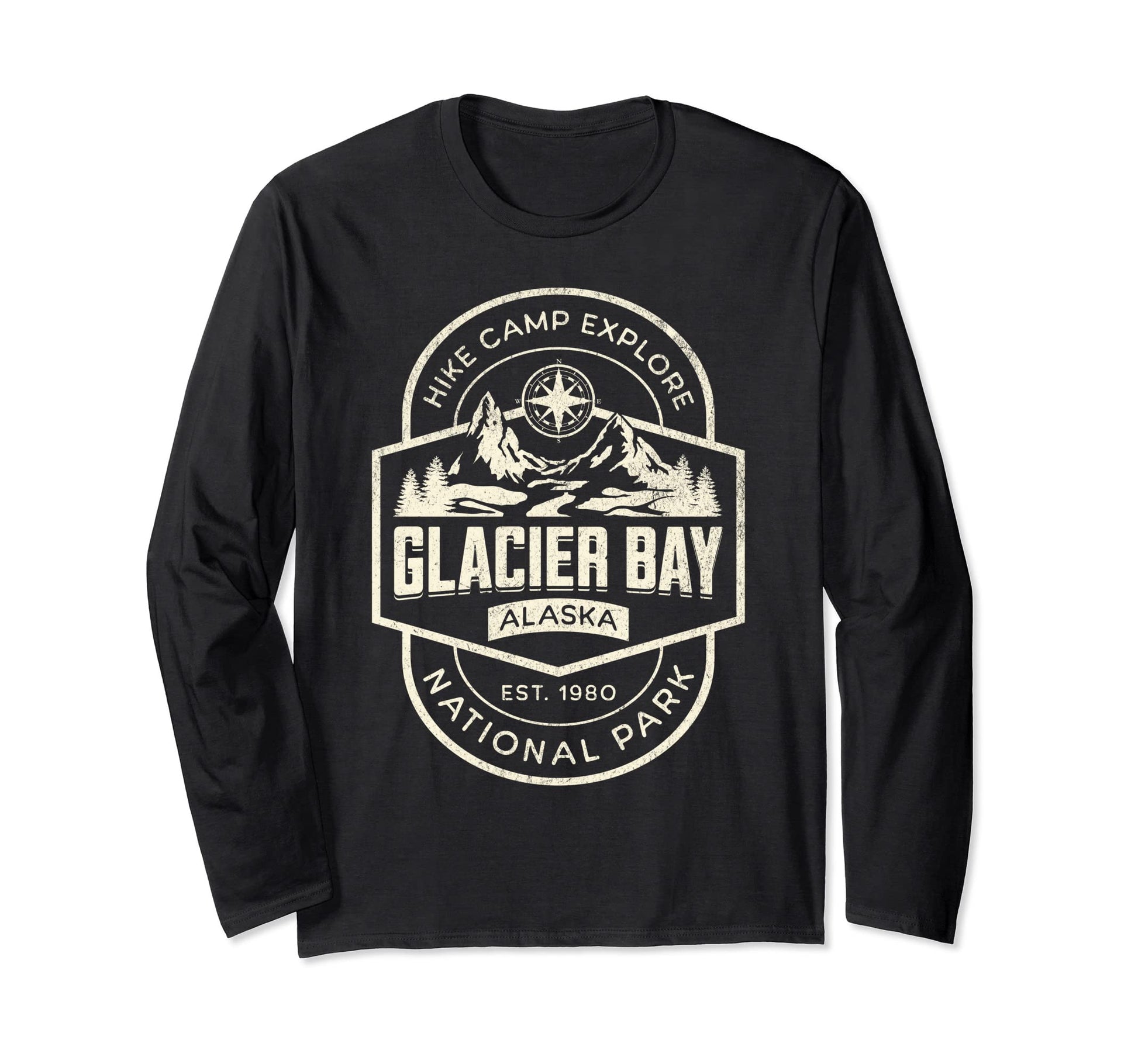 Glacier Bay National Park Alaska Usa T-Shirt - Casual Everyday Wear Unisex - T-Shirt, Sweatshirt, Hoodie