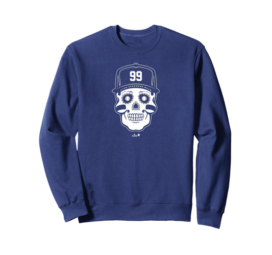 Aaron Judge Sugar Skull New Sweatshirt - Fun Novelty Design for Adults - T-Shirt, Sweatshirt, Hoodie