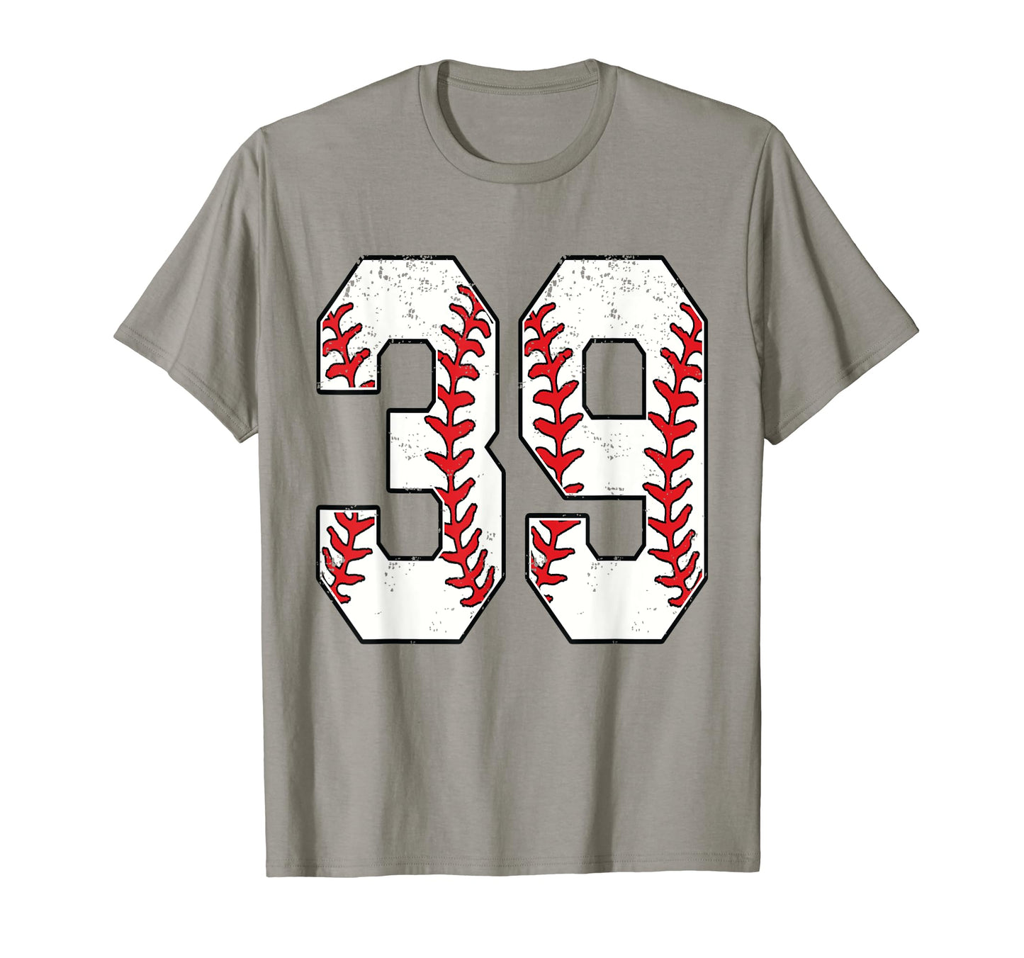 Number 39 Baseball 39 Jersey Number T-Shirt - Fun Novelty Design Unisex - T-Shirt, Sweatshirt, Hoodie