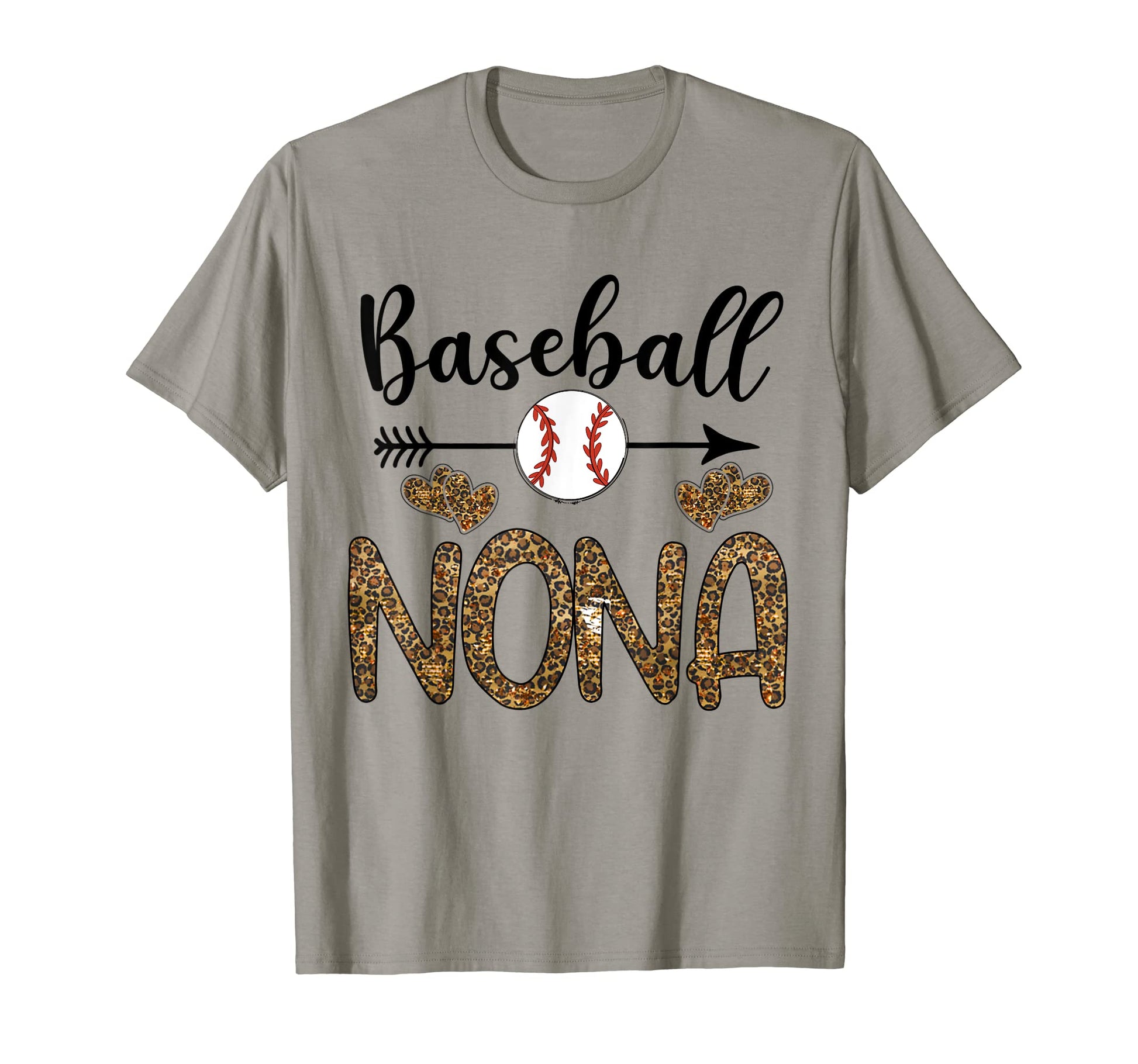 Funny Leopard Baseball Nona T-Shirt - Aesthetic Graphic Unisex - T-Shirt, Sweatshirt, Hoodie