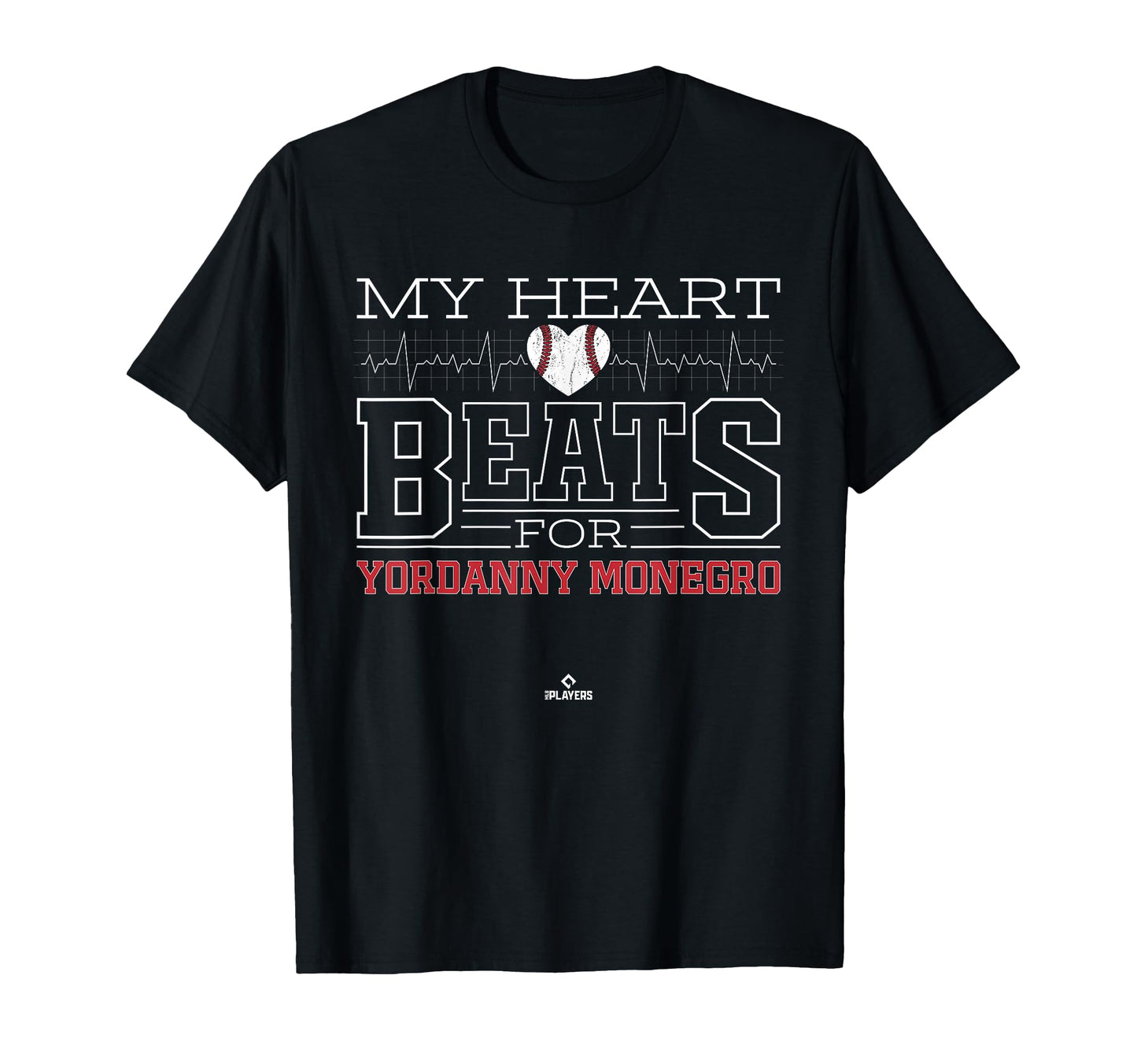 My Heart Beats Yordanny Monegro T-Shirt - Fun Novelty Design for Adults - T-Shirt, Sweatshirt, Hoodie
