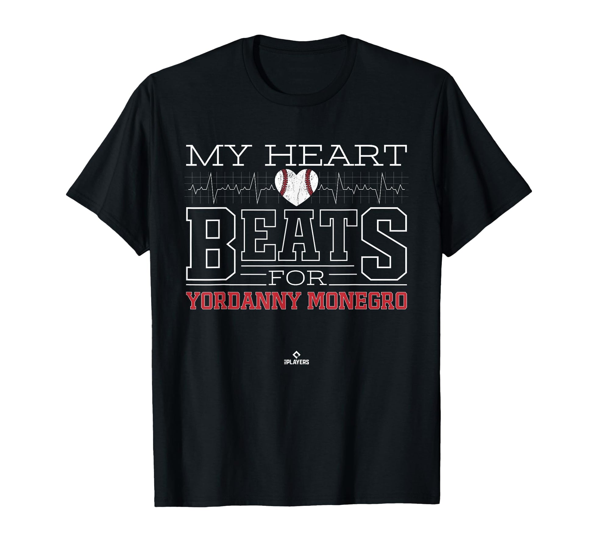My Heart Beats Yordanny Monegro T-Shirt - Fun Novelty Design for Adults - T-Shirt, Sweatshirt, Hoodie