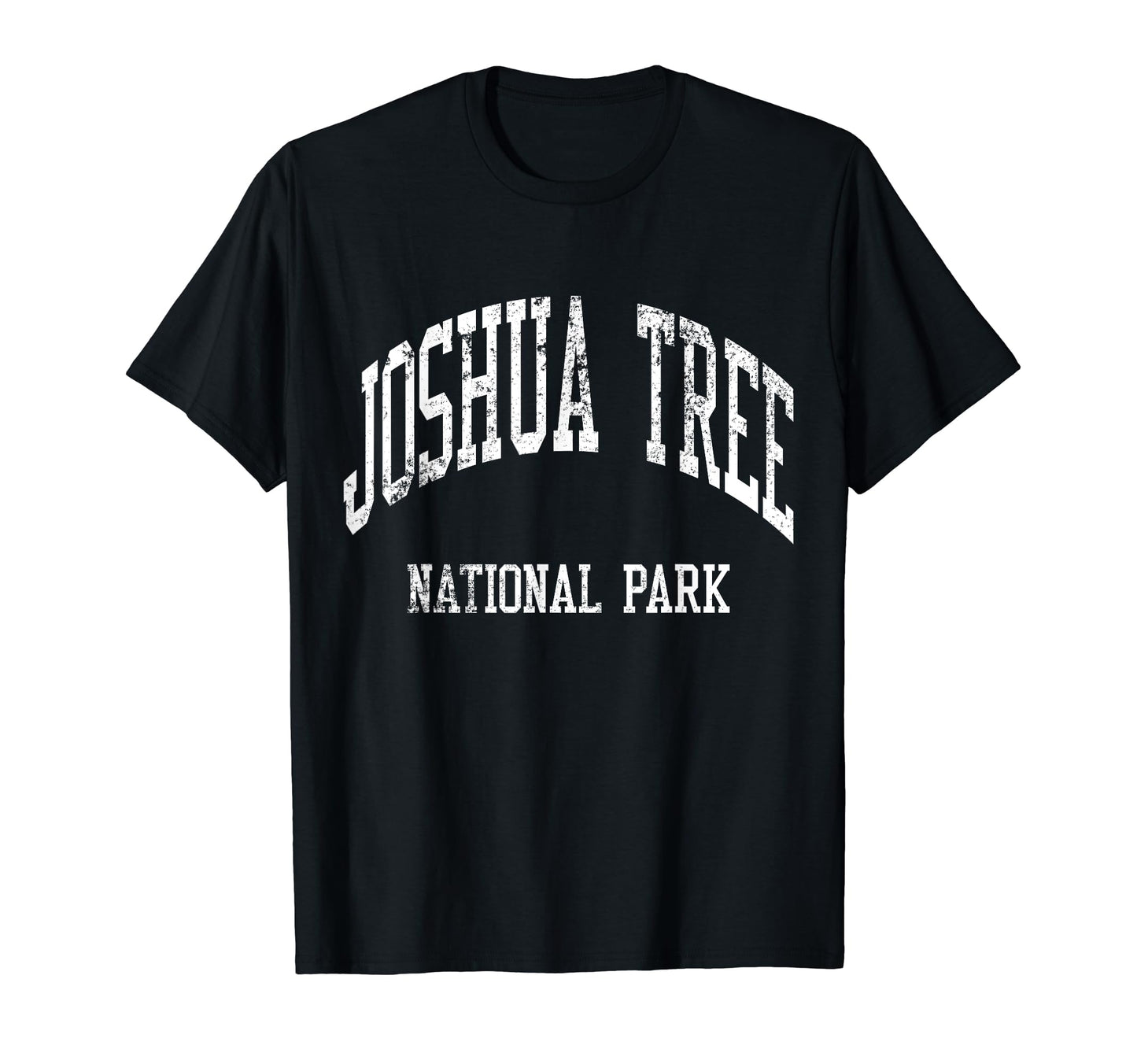 Joshua Tree National Park 70S College T-Shirt - Novelty Apparel for Adults - T-Shirt, Sweatshirt, Hoodie