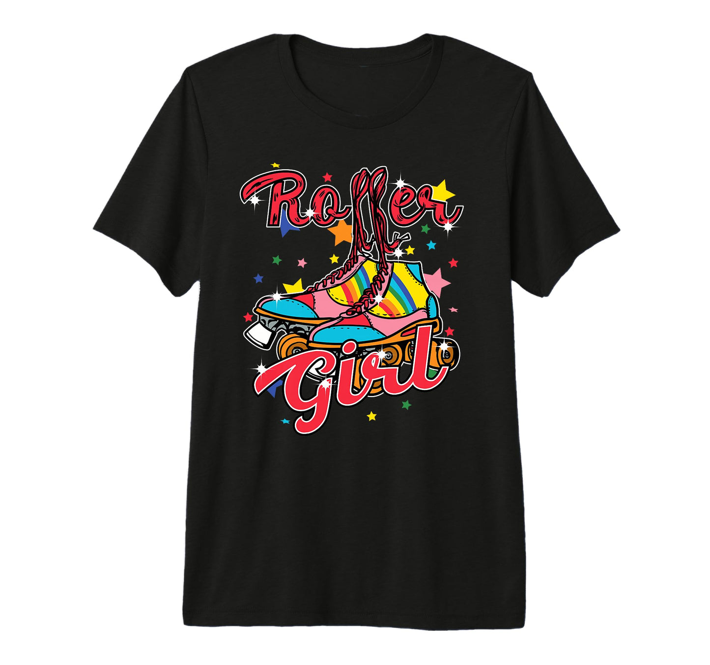 Roller Skates 80S Skater Roller T-Shirt - Novelty Apparel for Adults - T-Shirt, Sweatshirt, Hoodie
