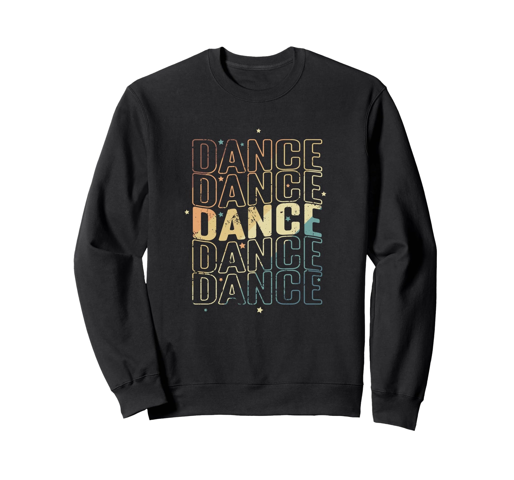 Dance Gradient Dance Layered Sweatshirt - Novelty Apparel for Adults - T-Shirt, Sweatshirt, Hoodie