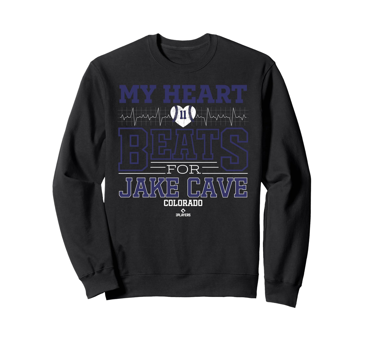 My Heart Beats Jake Cave Colorado Sweatshirt - Novelty Apparel Men Women - T-Shirt, Sweatshirt, Hoodie