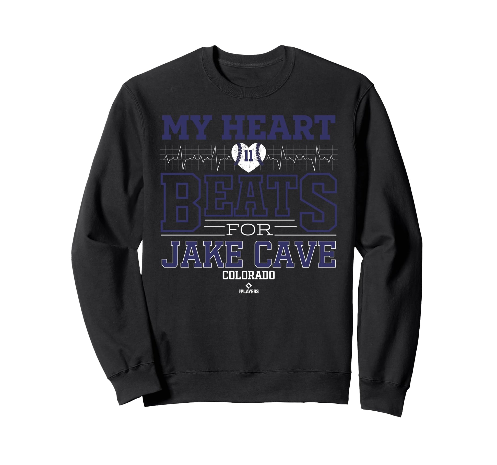 My Heart Beats Jake Cave Colorado Sweatshirt - Novelty Apparel Men Women - T-Shirt, Sweatshirt, Hoodie