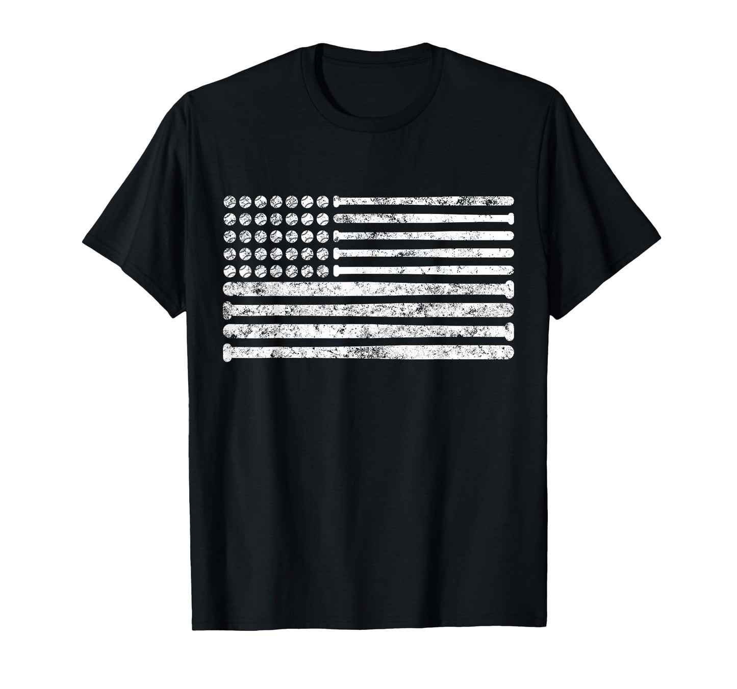 Usa Flag American Baseball T-Shirt - Aesthetic Graphic for Adults - T-Shirt, Sweatshirt, Hoodie