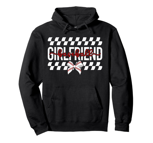 Baseball Girlfriend Baseball Players Hoodie - Aesthetic Graphic Men Women - T-Shirt, Sweatshirt, Hoodie