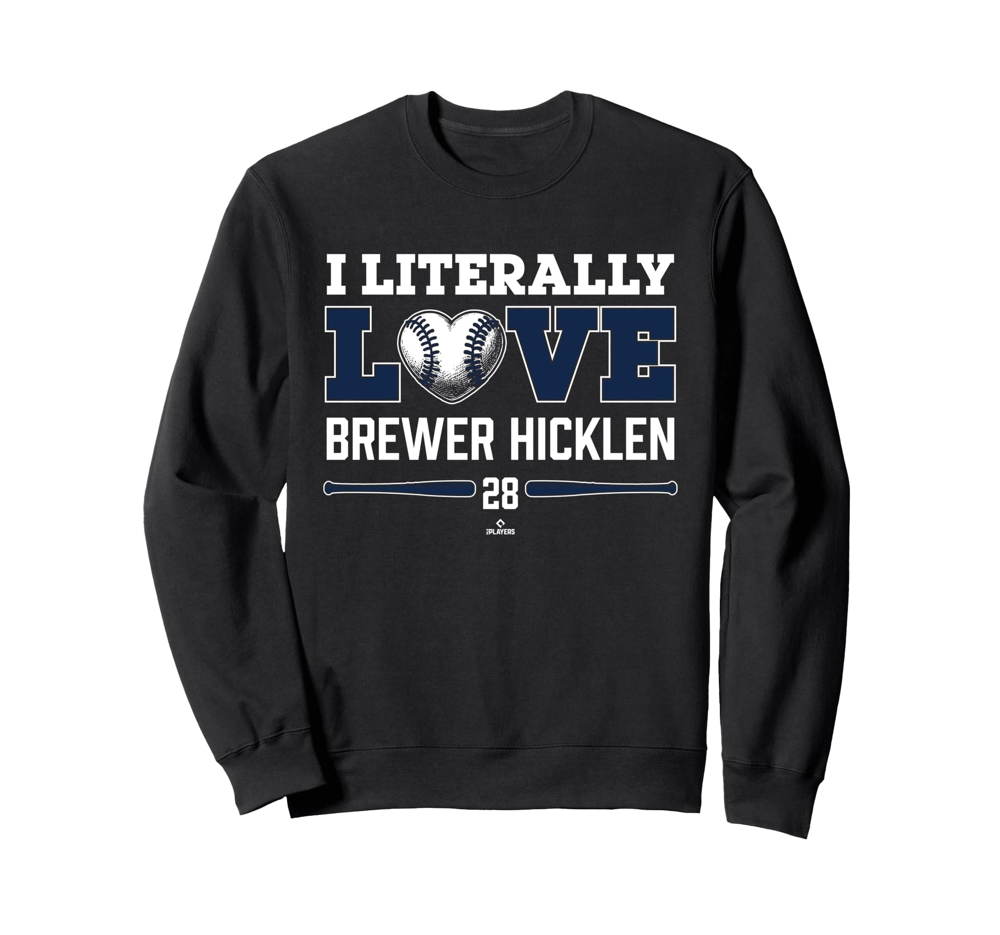 I Literally Love Brewer Hicklen Sweatshirt - Trendy Graphic for Adults - T-Shirt, Sweatshirt, Hoodie