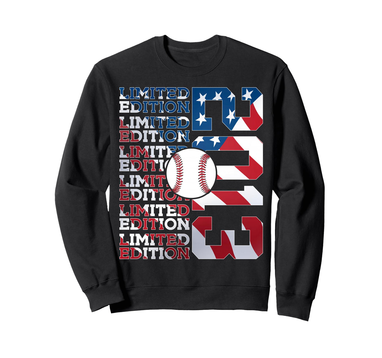 2013 Baseball 13Th Birthday Sweatshirt - Aesthetic Graphic for Adults - T-Shirt, Sweatshirt, Hoodie