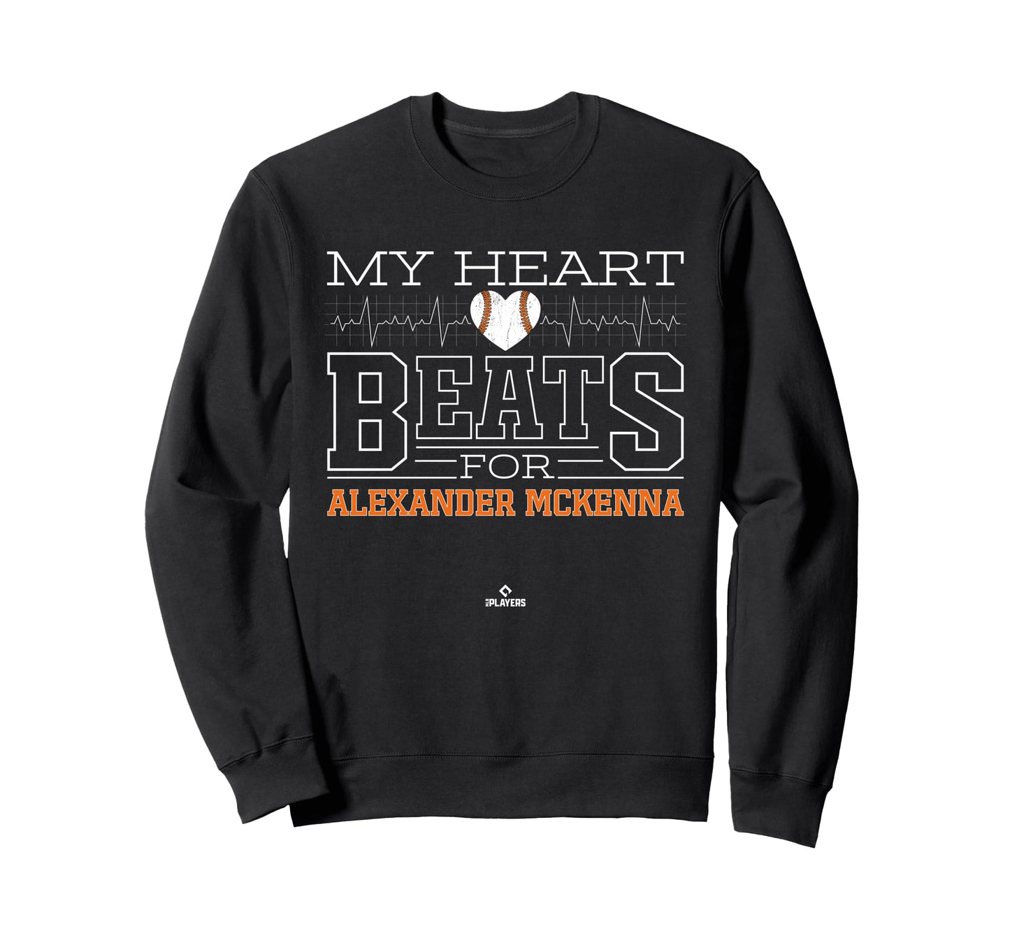 My Heart Beats Alexander Mckenna Sweatshirt - Novelty Apparel for Adults - T-Shirt, Sweatshirt, Hoodie