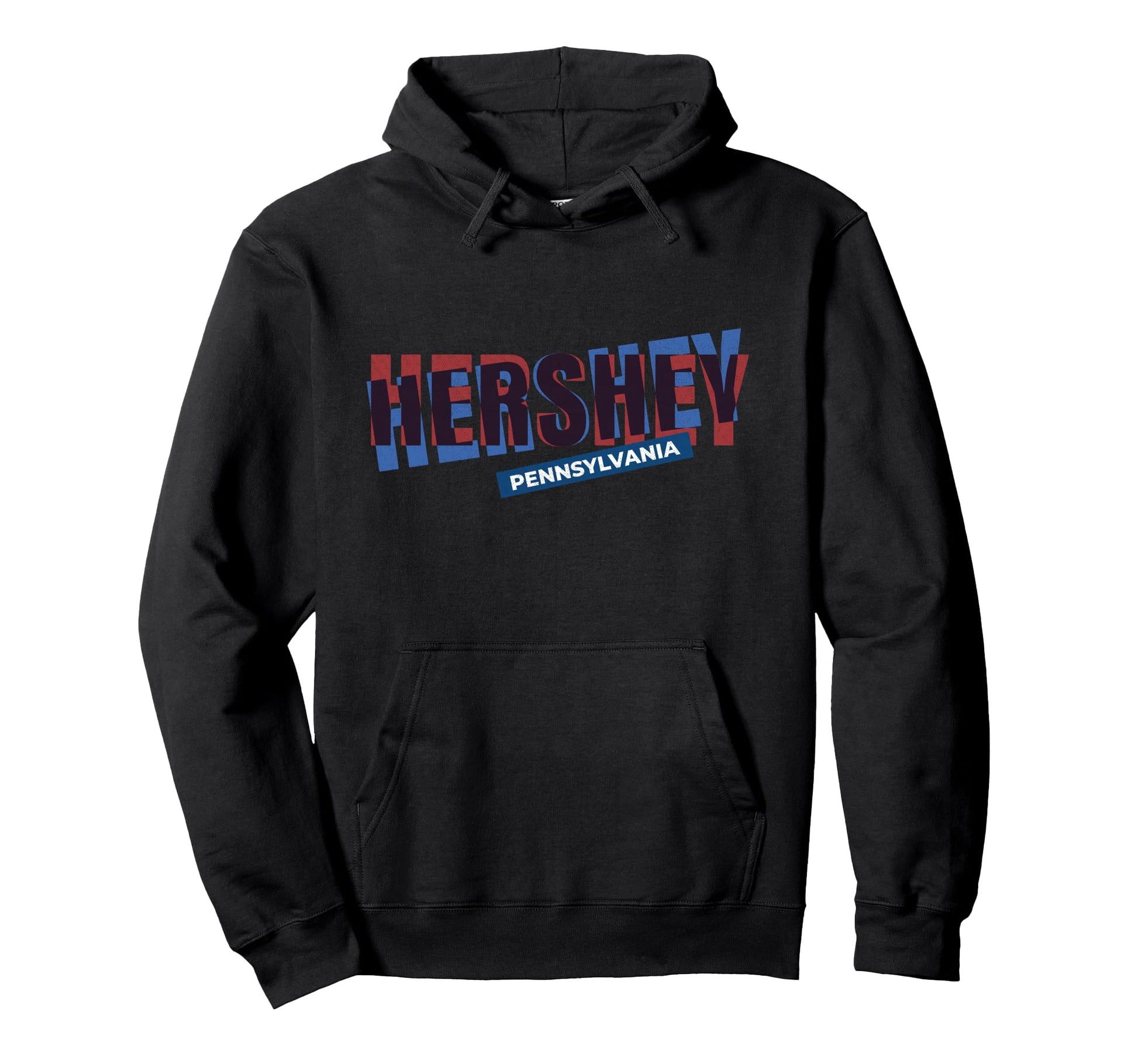 Hershey Pennsylvania Home Typography Hoodie - Trendy Graphic Men Women - T-Shirt, Sweatshirt, Hoodie
