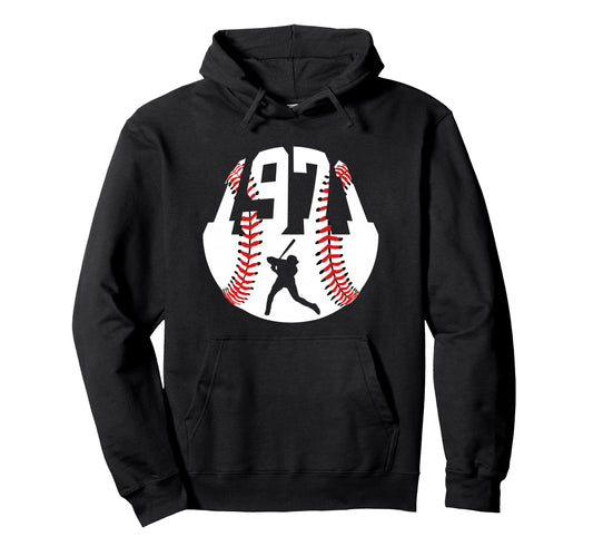 1971 Baseball 55Th Birthday Hoodie - Fun Novelty Design Unisex - T-Shirt, Sweatshirt, Hoodie
