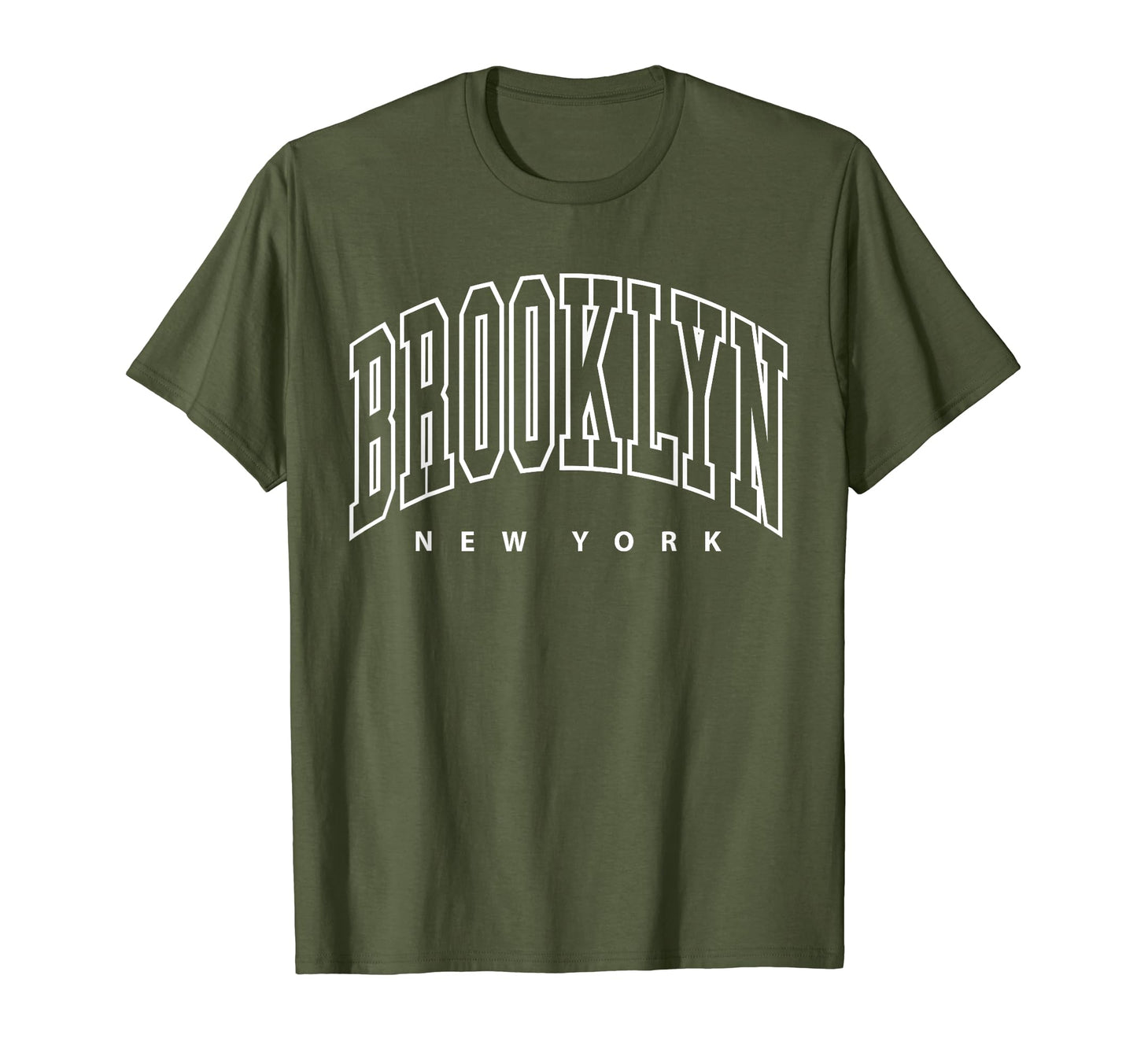 Brooklyn New York Nyc Varsity T-Shirt - Minimalist Print for Adults - T-Shirt, Sweatshirt, Hoodie