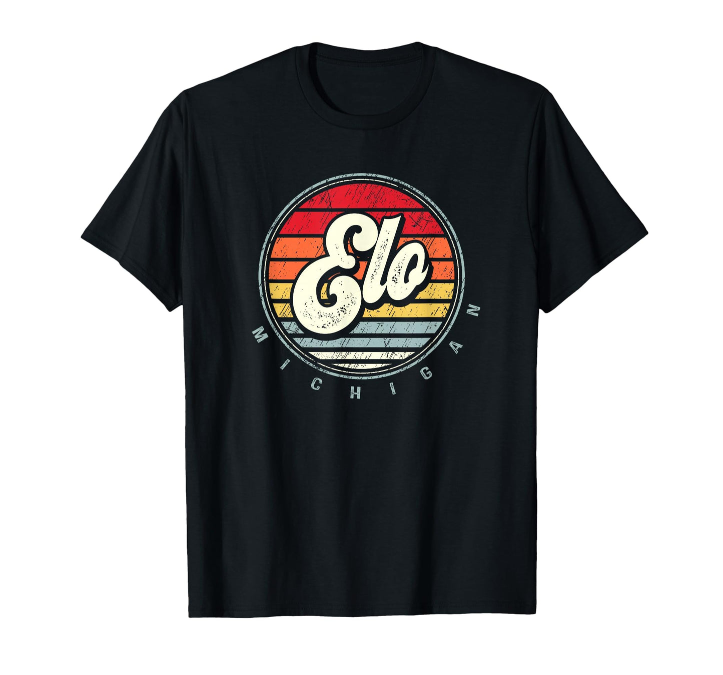 Elo Home State 70S Sunset T-Shirt - Casual Everyday Wear Men Women - T-Shirt, Sweatshirt, Hoodie