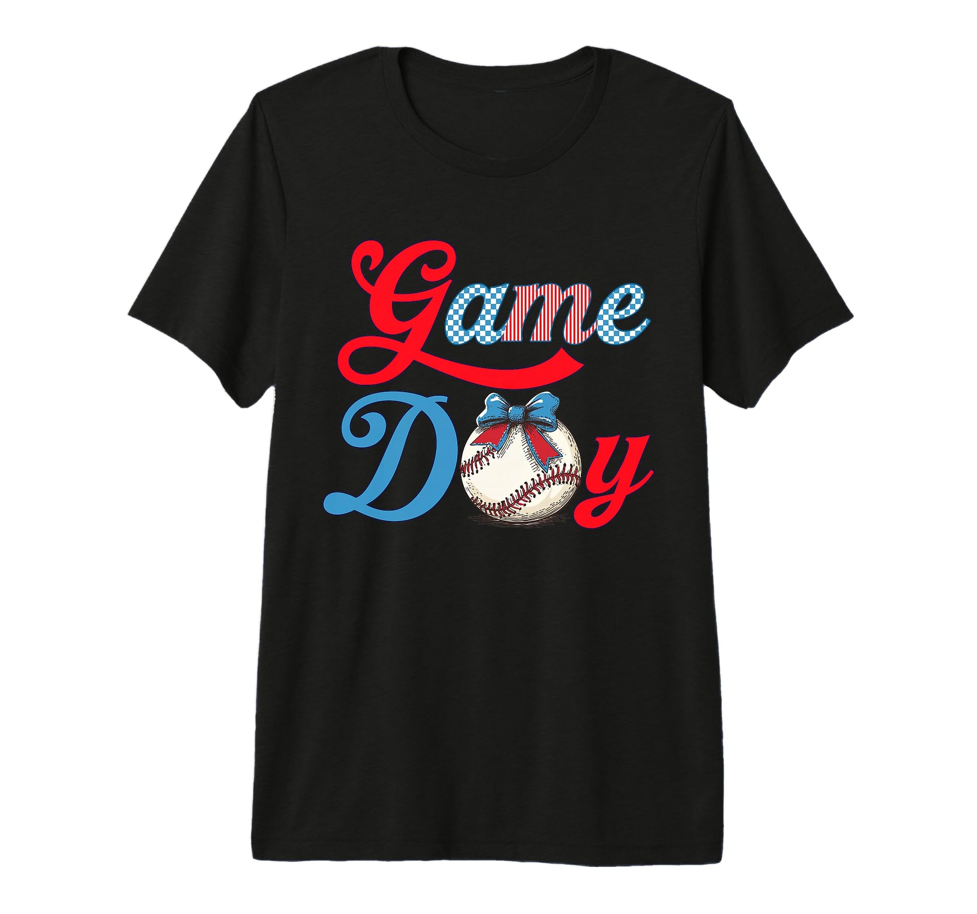 Game Day Baseball Baseball Coquette T-Shirt - Novelty Apparel Unisex - T-Shirt, Sweatshirt, Hoodie