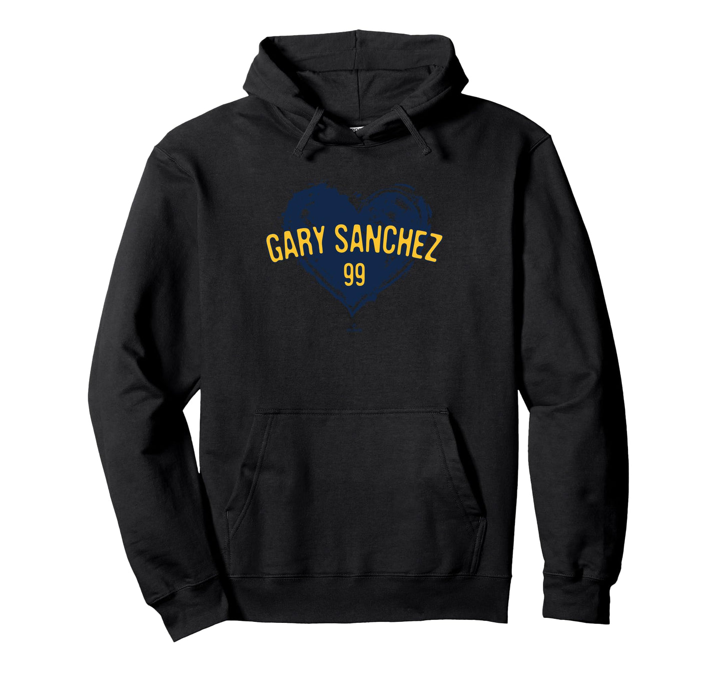Distressed Heart Gary S Nchez Hoodie - Casual Everyday Wear Unisex - T-Shirt, Sweatshirt, Hoodie
