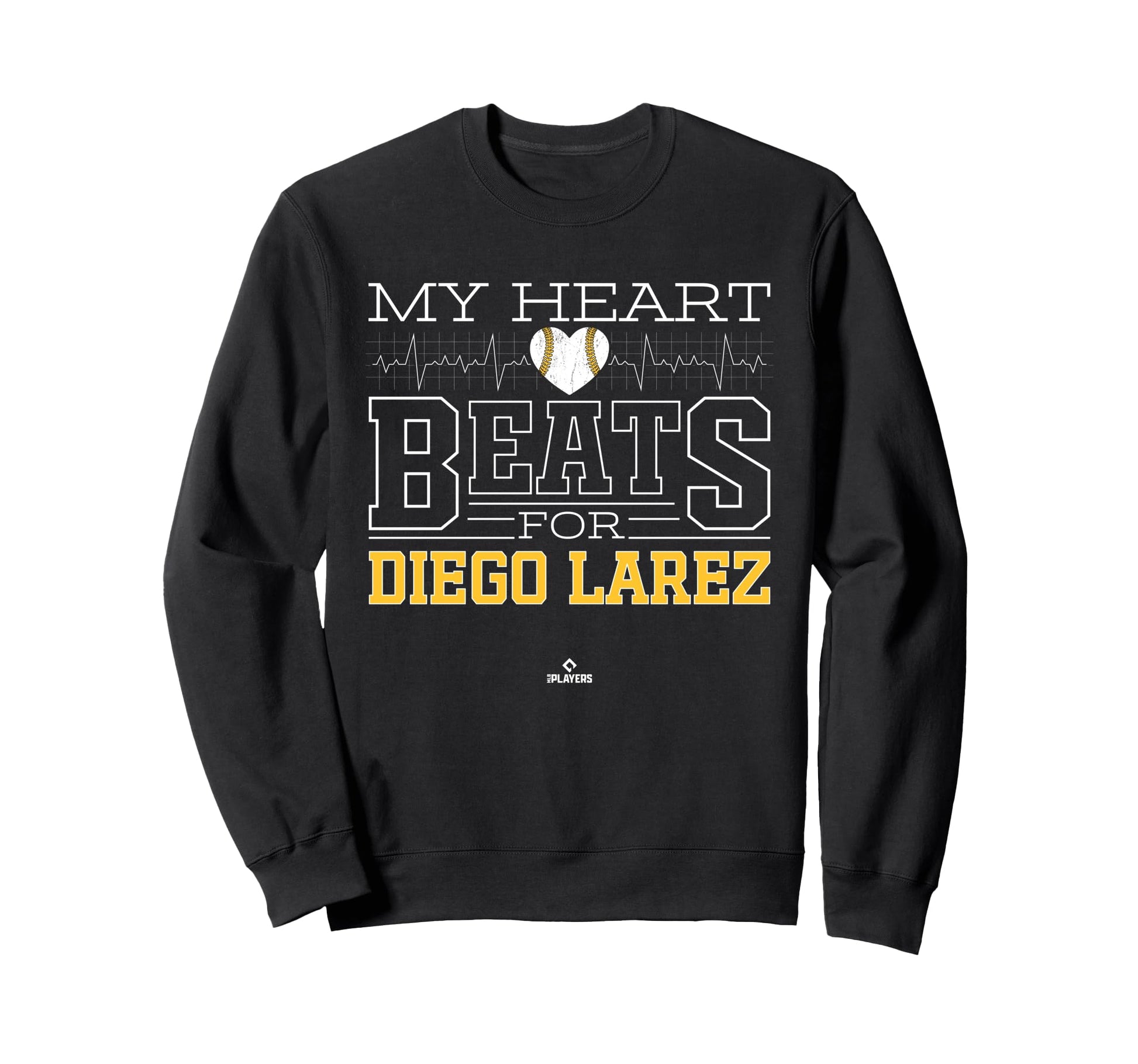 My Heart Beats Diego Larez Sweatshirt - Casual Everyday Wear for Adults - T-Shirt, Sweatshirt, Hoodie