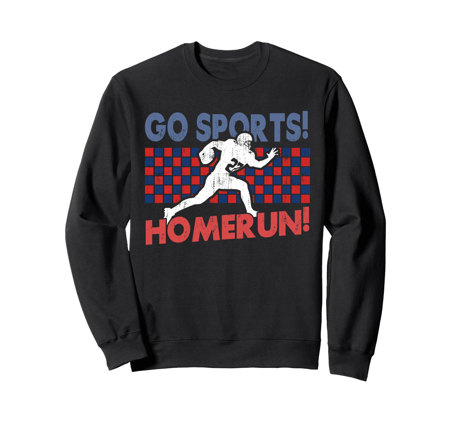 Homerun Football Player Sweatshirt - Novelty Apparel Men Women - T-Shirt, Sweatshirt, Hoodie