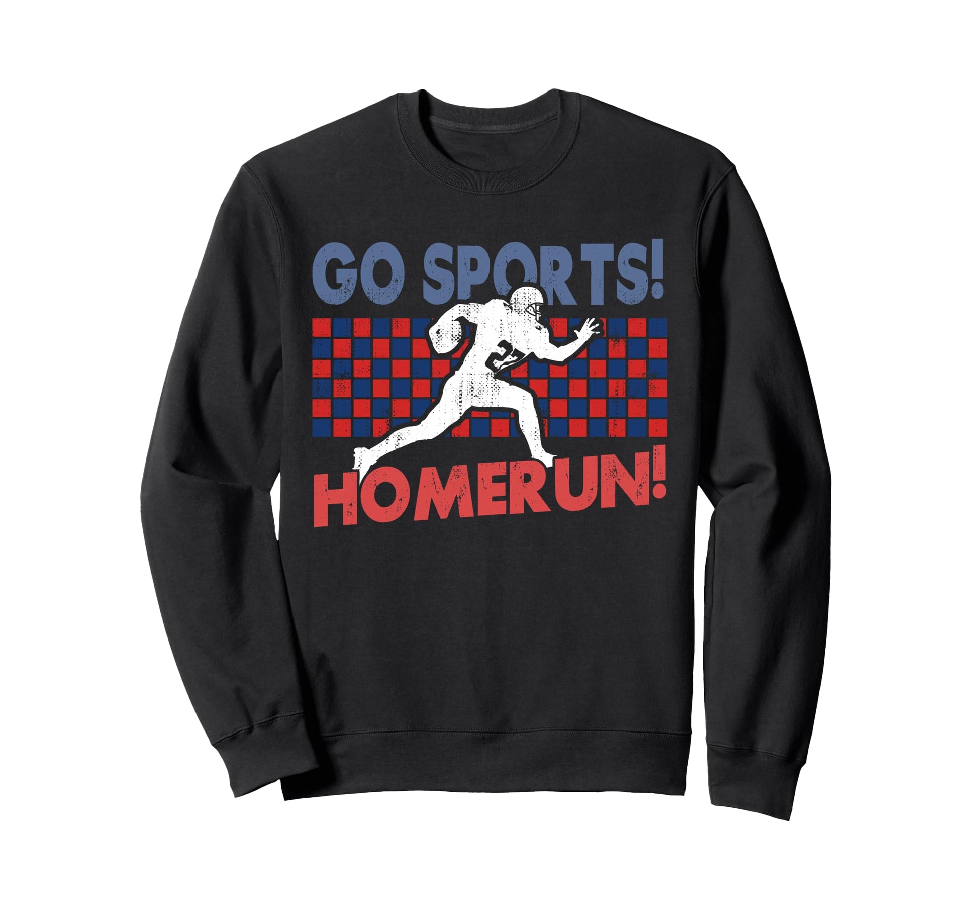 Homerun Football Player Sweatshirt - Novelty Apparel Men Women - T-Shirt, Sweatshirt, Hoodie
