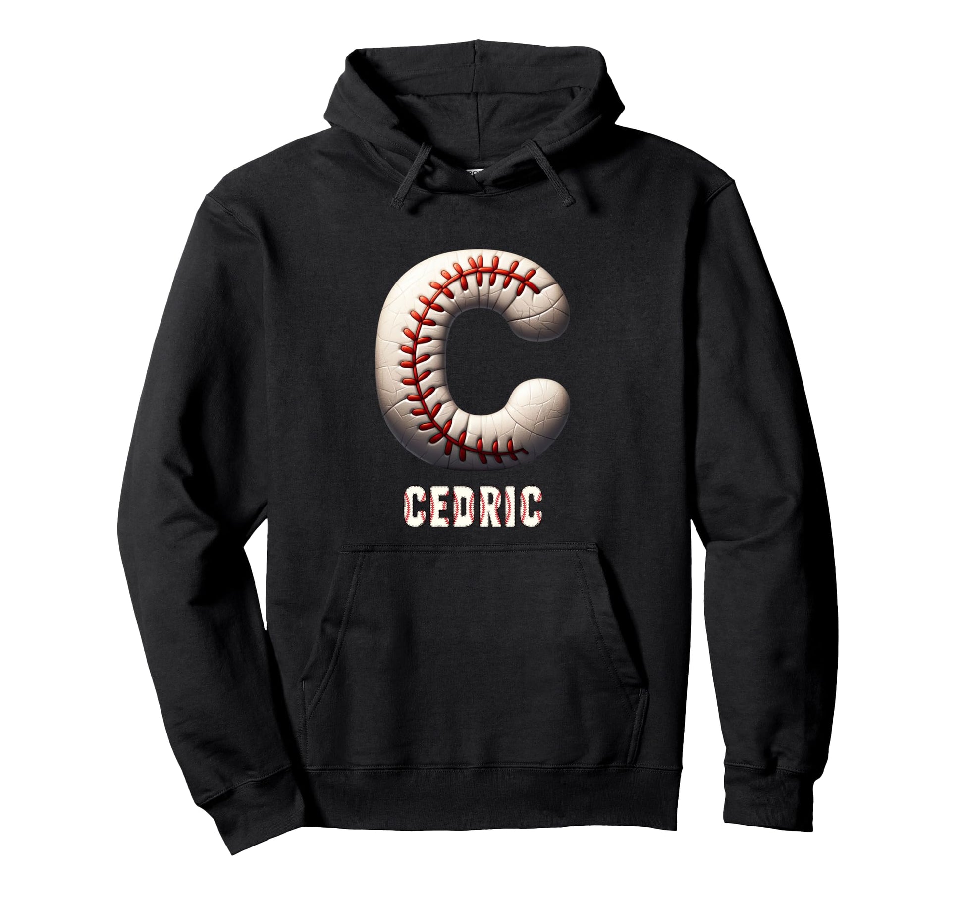 Baseball Home Run Elijah Initial Letter Hoodie - Novelty Apparel Unisex - T-Shirt, Sweatshirt, Hoodie