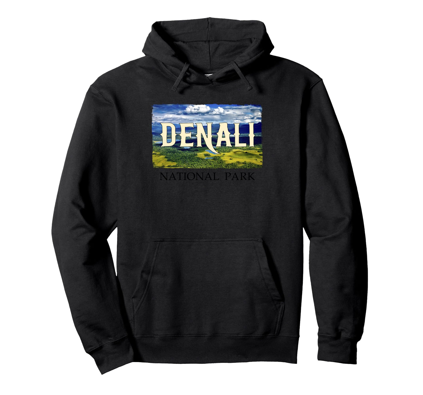 Denali Alaska National Park Hoodie - Aesthetic Graphic Unisex - T-Shirt, Sweatshirt, Hoodie