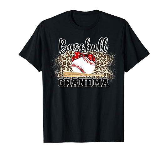 Baseball Grandma Baseball Player T-Shirt - Novelty Apparel for Adults - T-Shirt, Sweatshirt, Hoodie