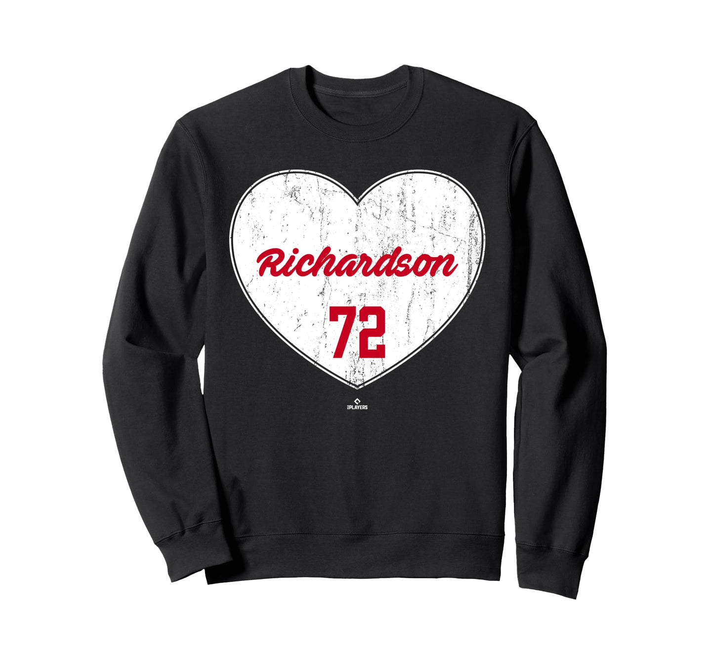Distressed Heart Lyon Richardson Sweatshirt - Novelty Apparel for Adults - T-Shirt, Sweatshirt, Hoodie