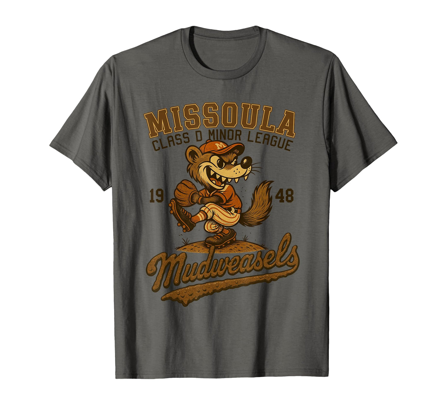 Missoula Mudweasels Minor League T-Shirt - Trendy Graphic Men Women - T-Shirt, Sweatshirt, Hoodie