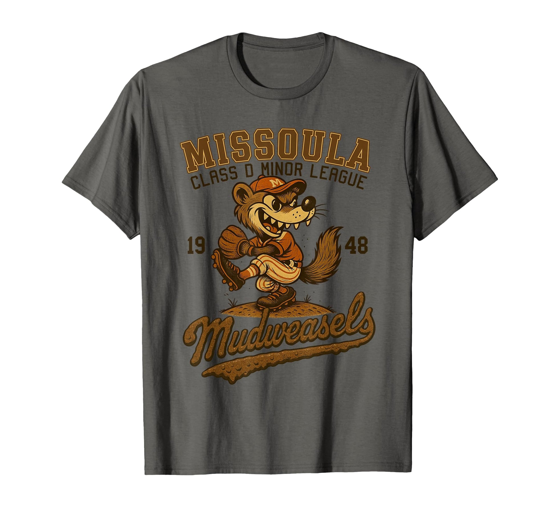 Missoula Mudweasels Minor League T-Shirt - Trendy Graphic Men Women - T-Shirt, Sweatshirt, Hoodie