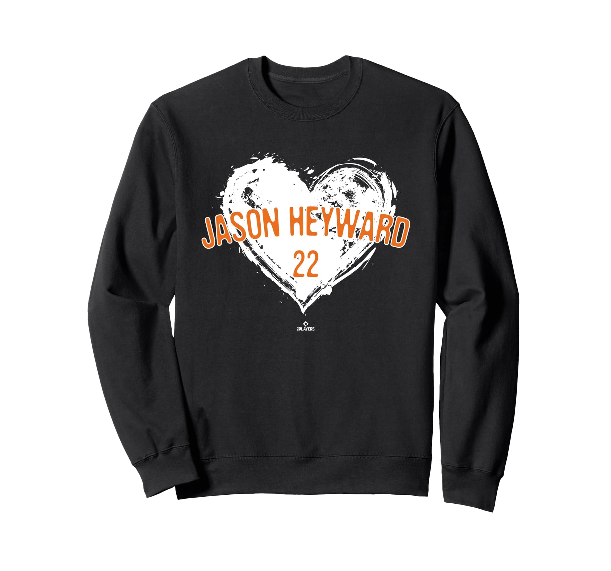 Distressed Heart Jason Heyward Sweatshirt - Aesthetic Graphic for Adults - T-Shirt, Sweatshirt, Hoodie