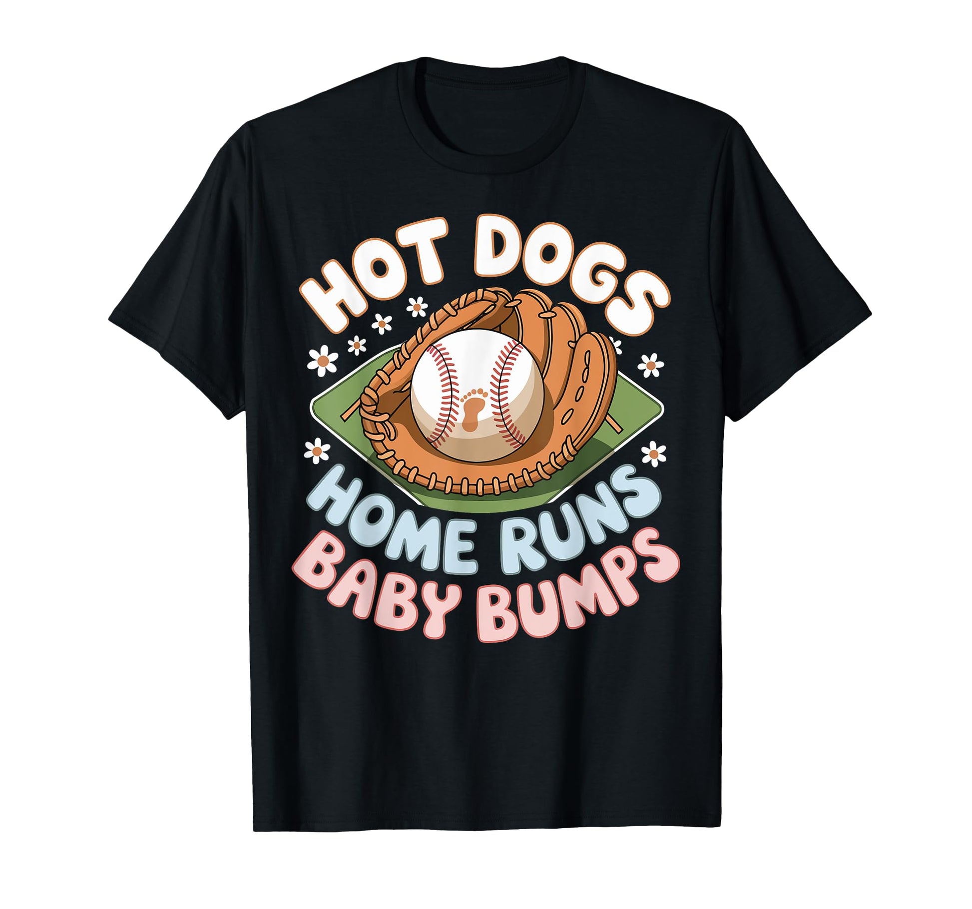 Hot Dogs Home Runs Bumps T-Shirt - Trendy Graphic Men Women - T-Shirt, Sweatshirt, Hoodie