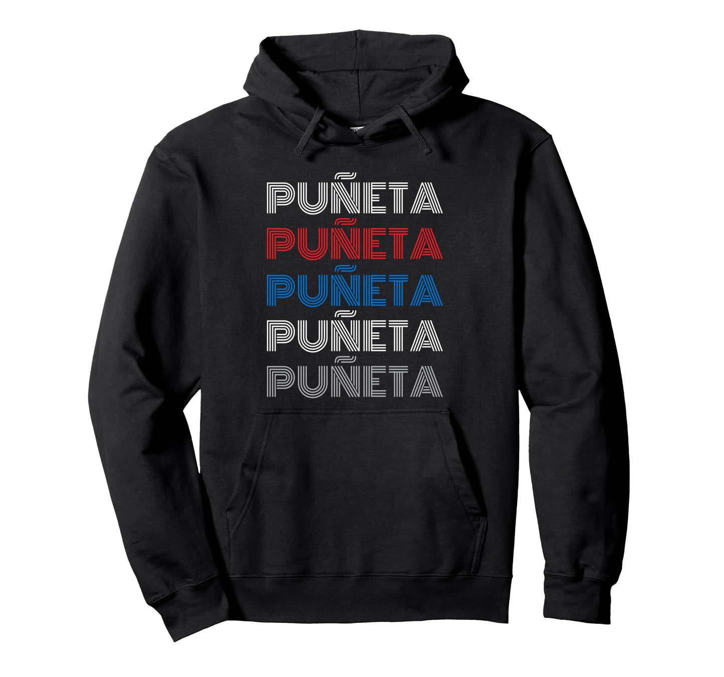 Puneta Funny Puerto Rican 70S Hoodie - Fun Novelty Design for Adults - T-Shirt, Sweatshirt, Hoodie
