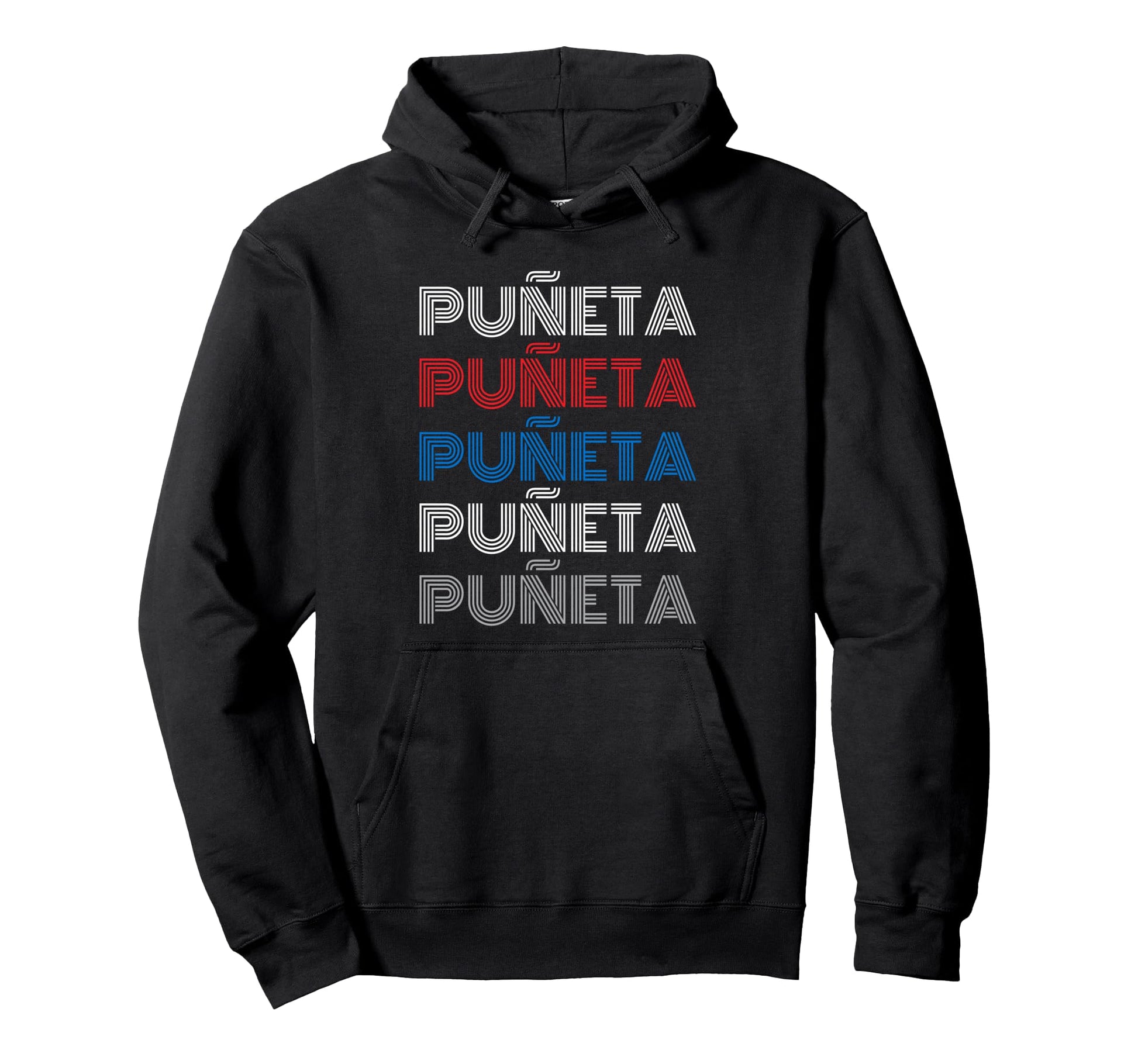 Puneta Funny Puerto Rican 70S Hoodie - Fun Novelty Design for Adults - T-Shirt, Sweatshirt, Hoodie