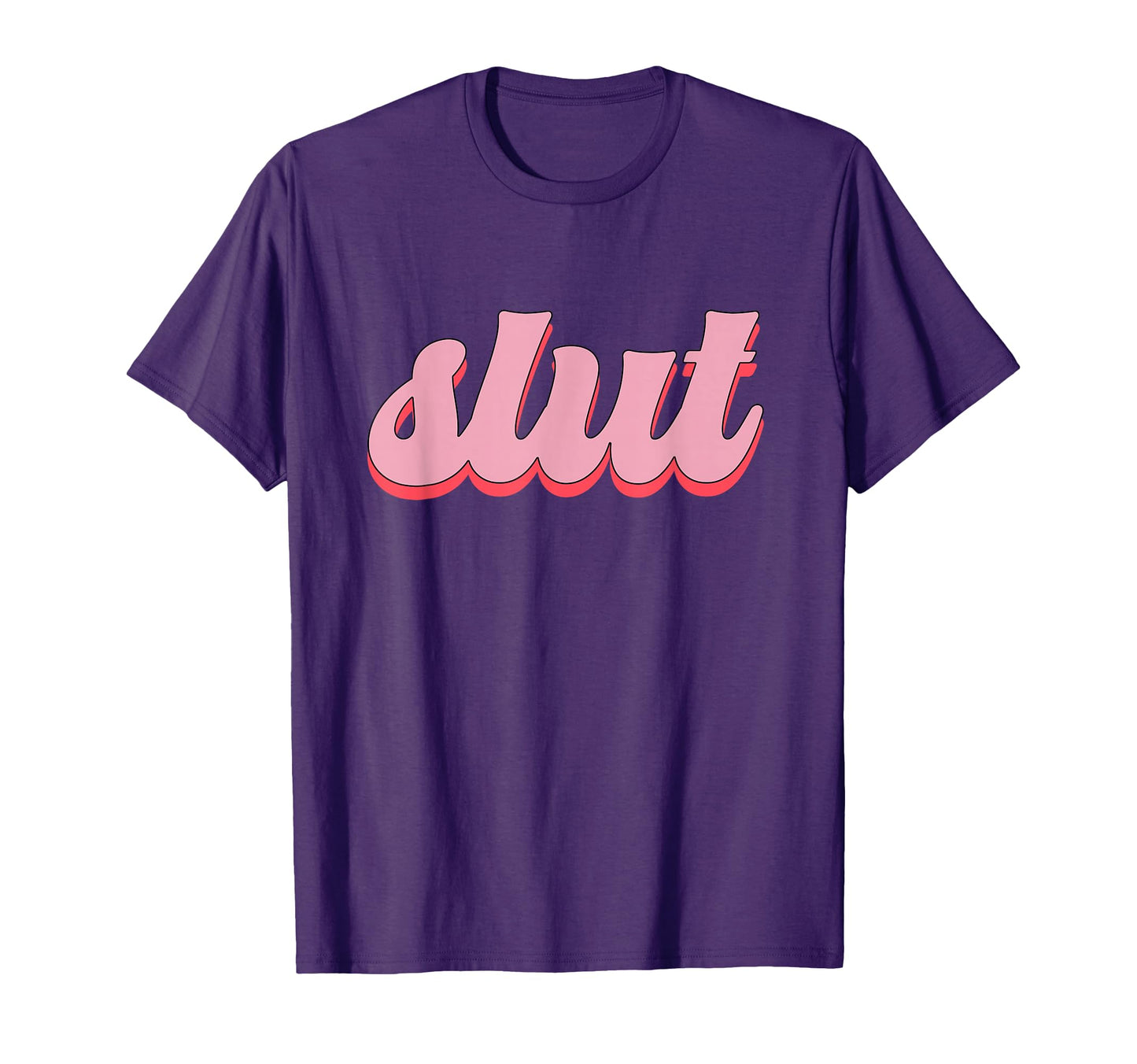 Slut Y2K Aesthetic T-Shirt - Custom Art Print Unisex - T-Shirt, Sweatshirt, Hoodie