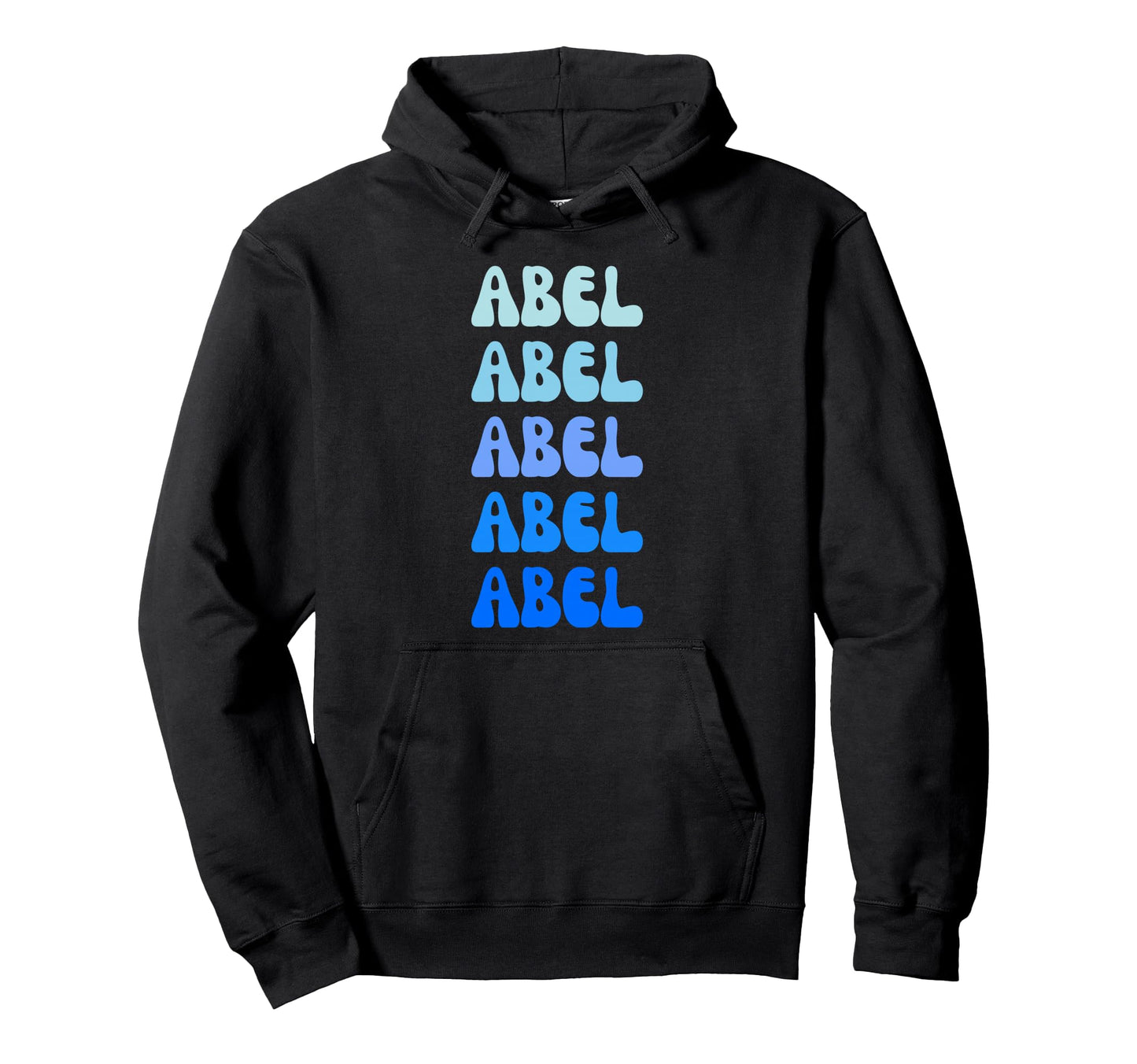 Abel Name Stack Hoodie - Streetwear Style Men Women - T-Shirt, Sweatshirt, Hoodie