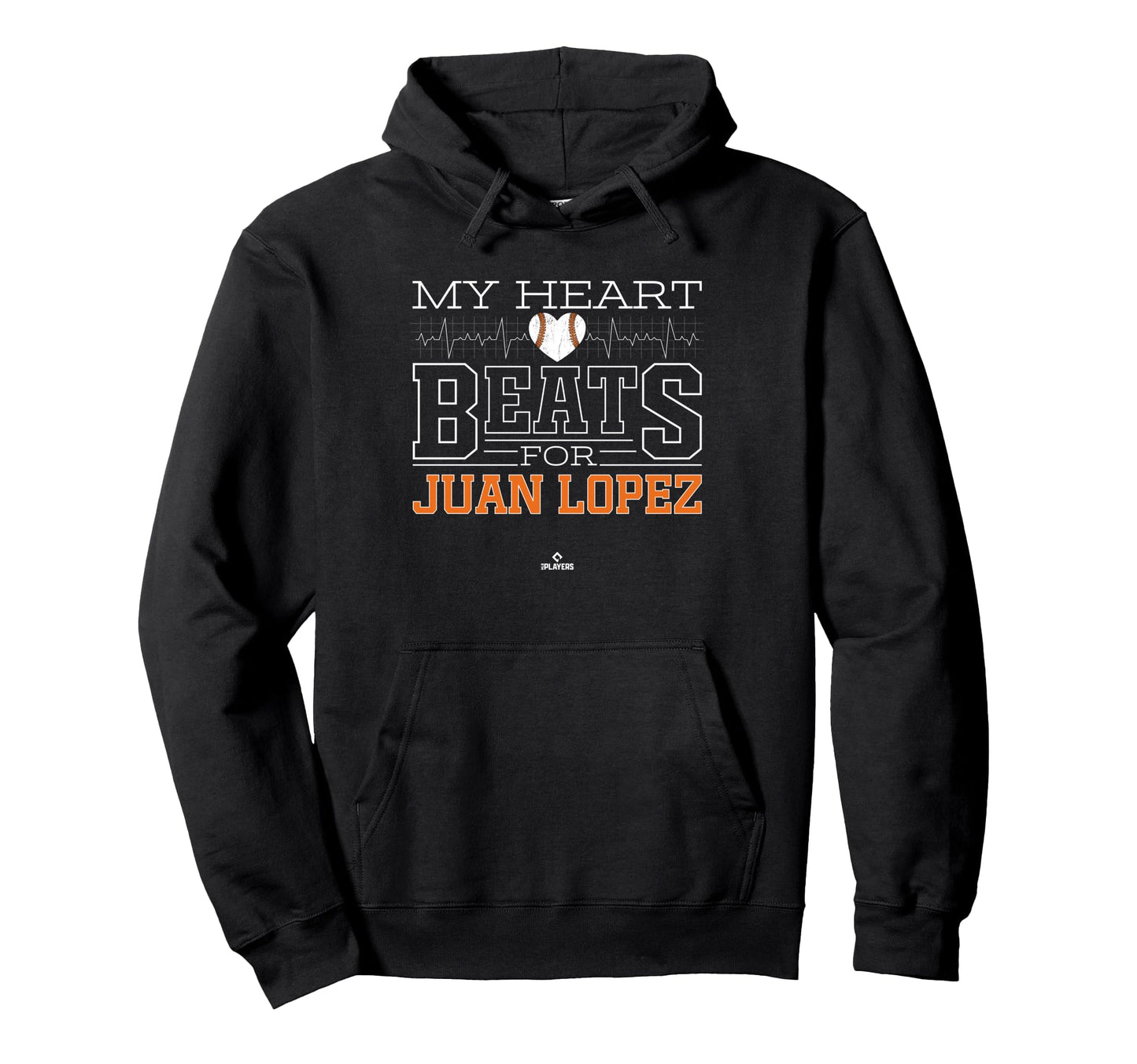 My Heart Beats Juan Lopez Prospect Hoodie - Novelty Apparel Men Women - T-Shirt, Sweatshirt, Hoodie