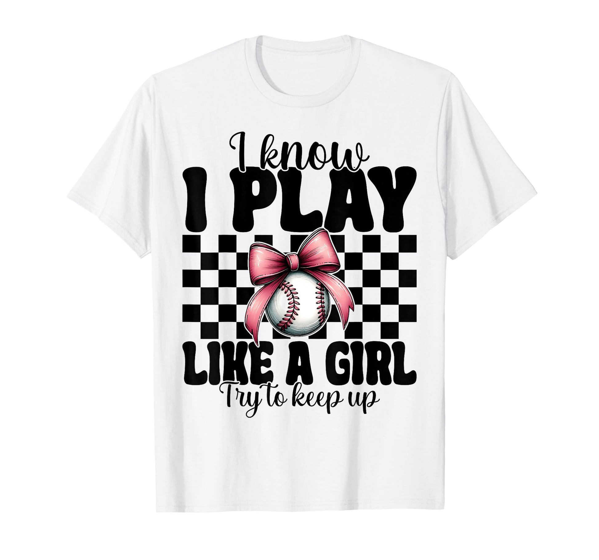 Baseball Mom Mama Coquette I Know T-Shirt - Casual Everyday Wear Men Women - T-Shirt, Sweatshirt, Hoodie