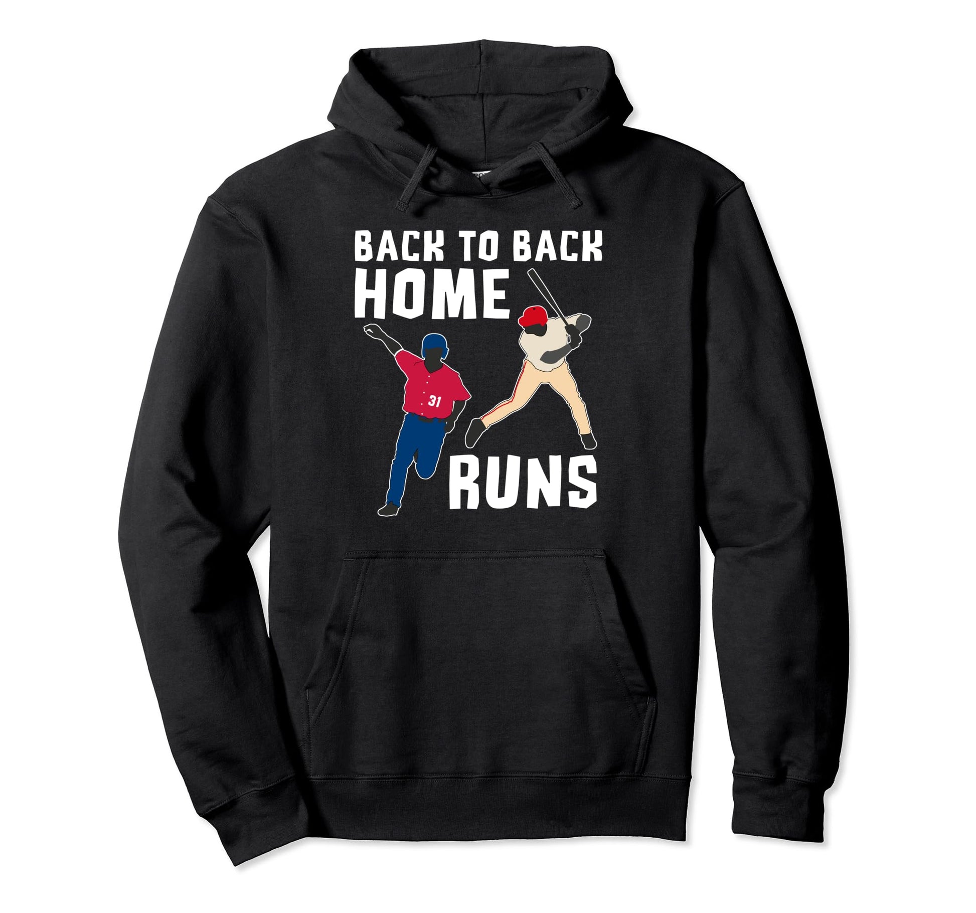 Back To Back Home Runs Twins Hoodie - Unique Graphic Unisex - T-Shirt, Sweatshirt, Hoodie