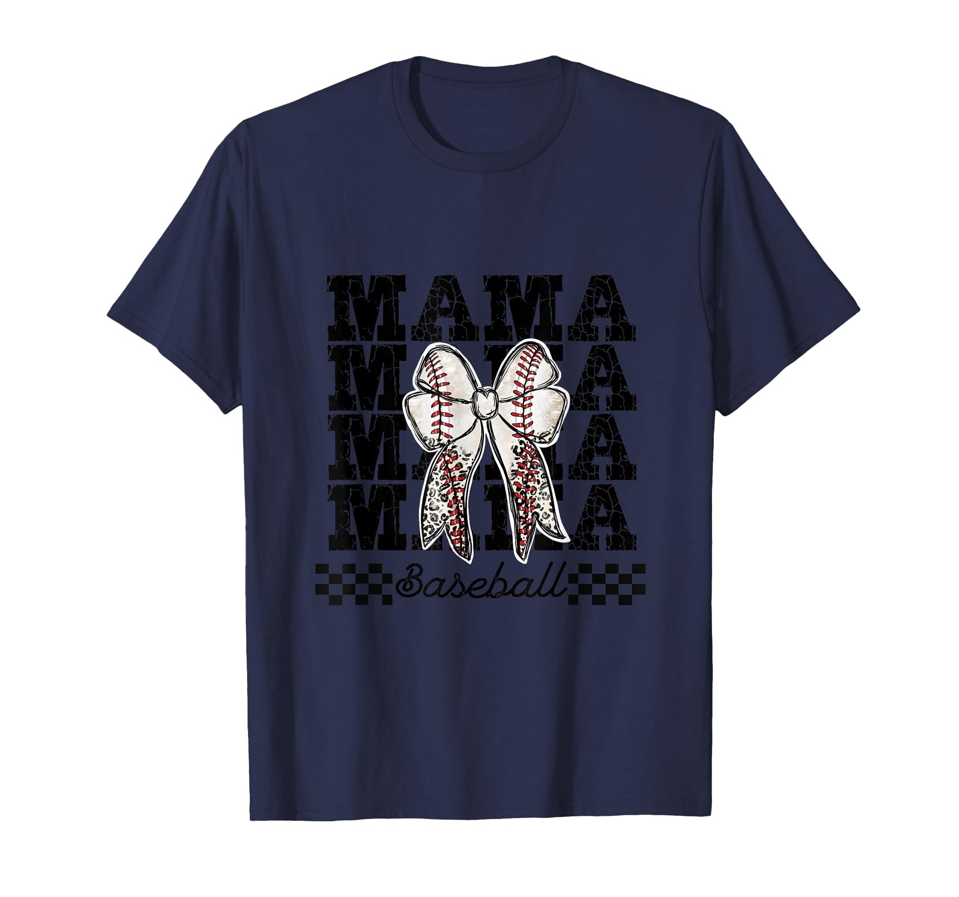 Baseball Mama Coquette Varsity T-Shirt - Minimalist Print Men Women - T-Shirt, Sweatshirt, Hoodie